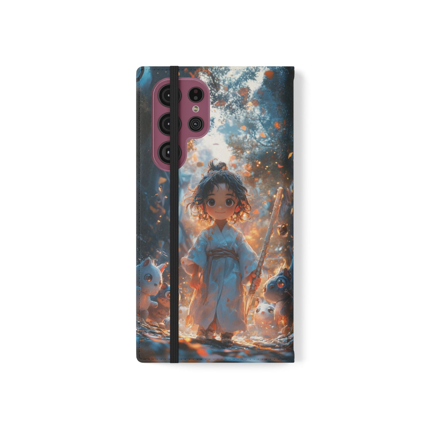 Forest Spirit Child - Wallet Flip Case