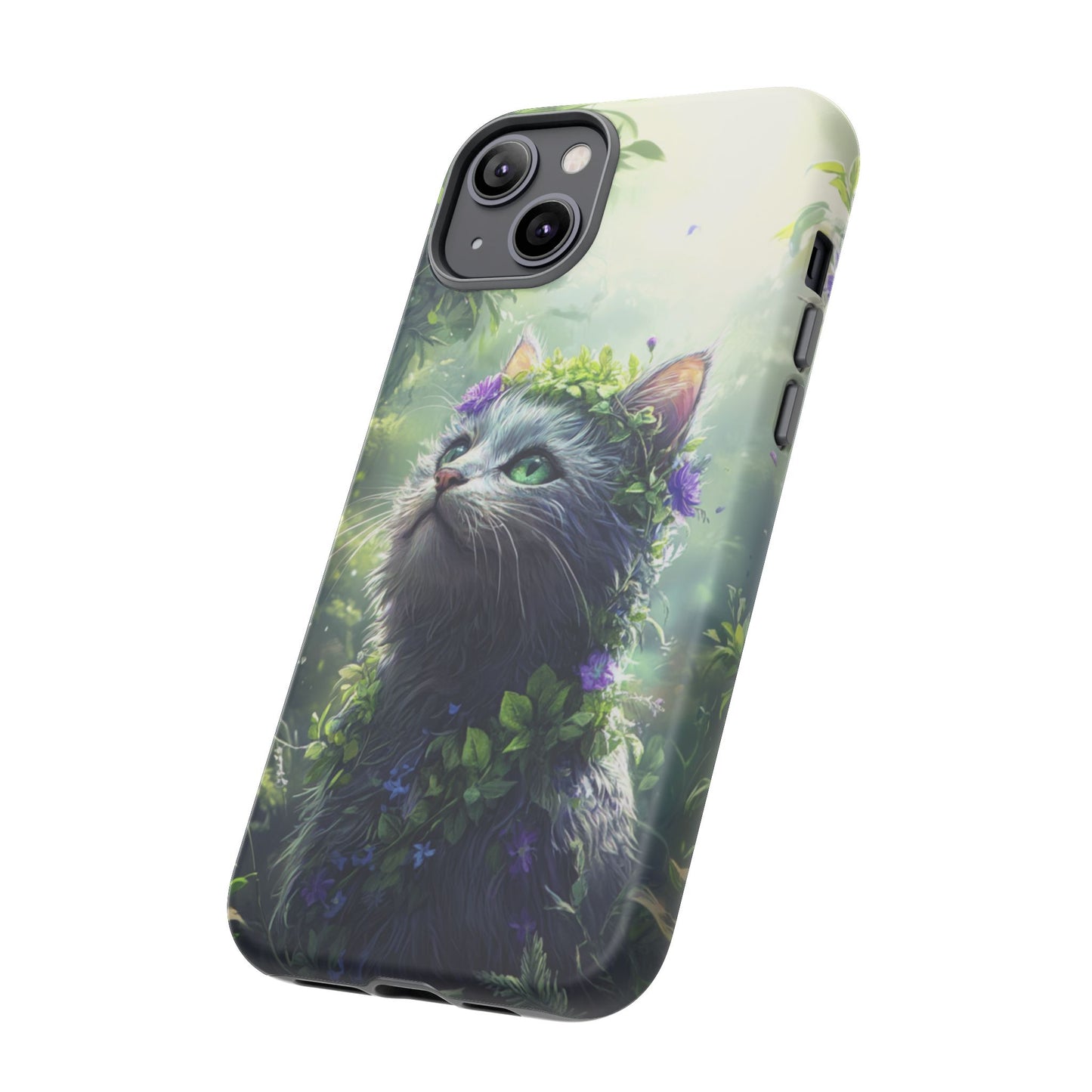 Nature’s Guardian Cat Phone Case – iPhone, Google Pixel, Samsung Galaxy