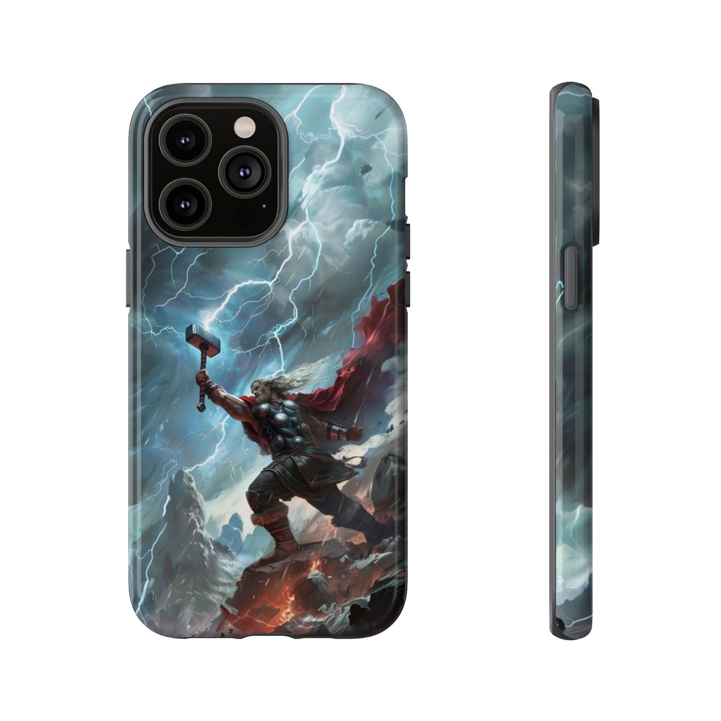Thor Lightning Storm - Tough iPhone Case