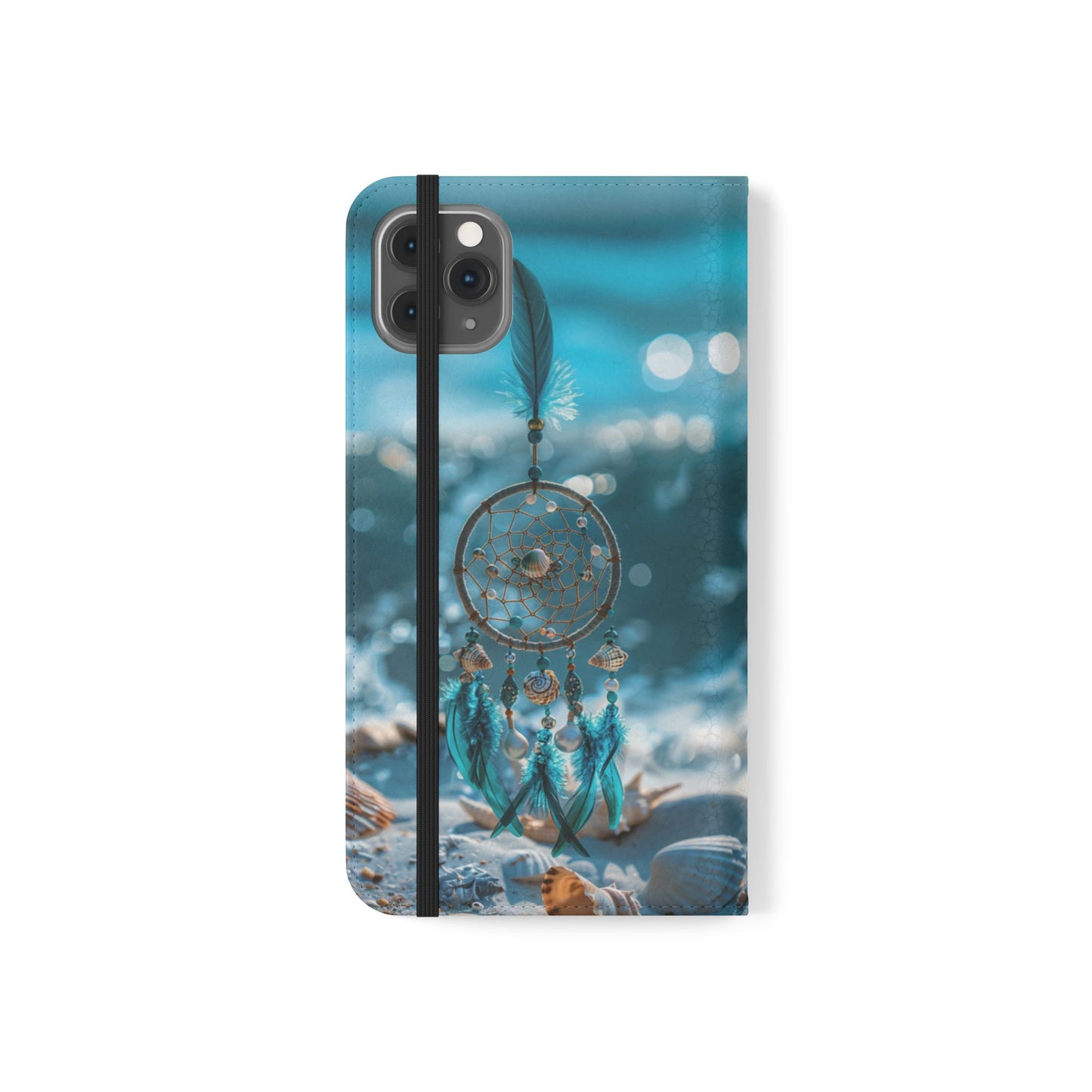 Ocean Beach Dreamcatcher - Wallet Flip Case
