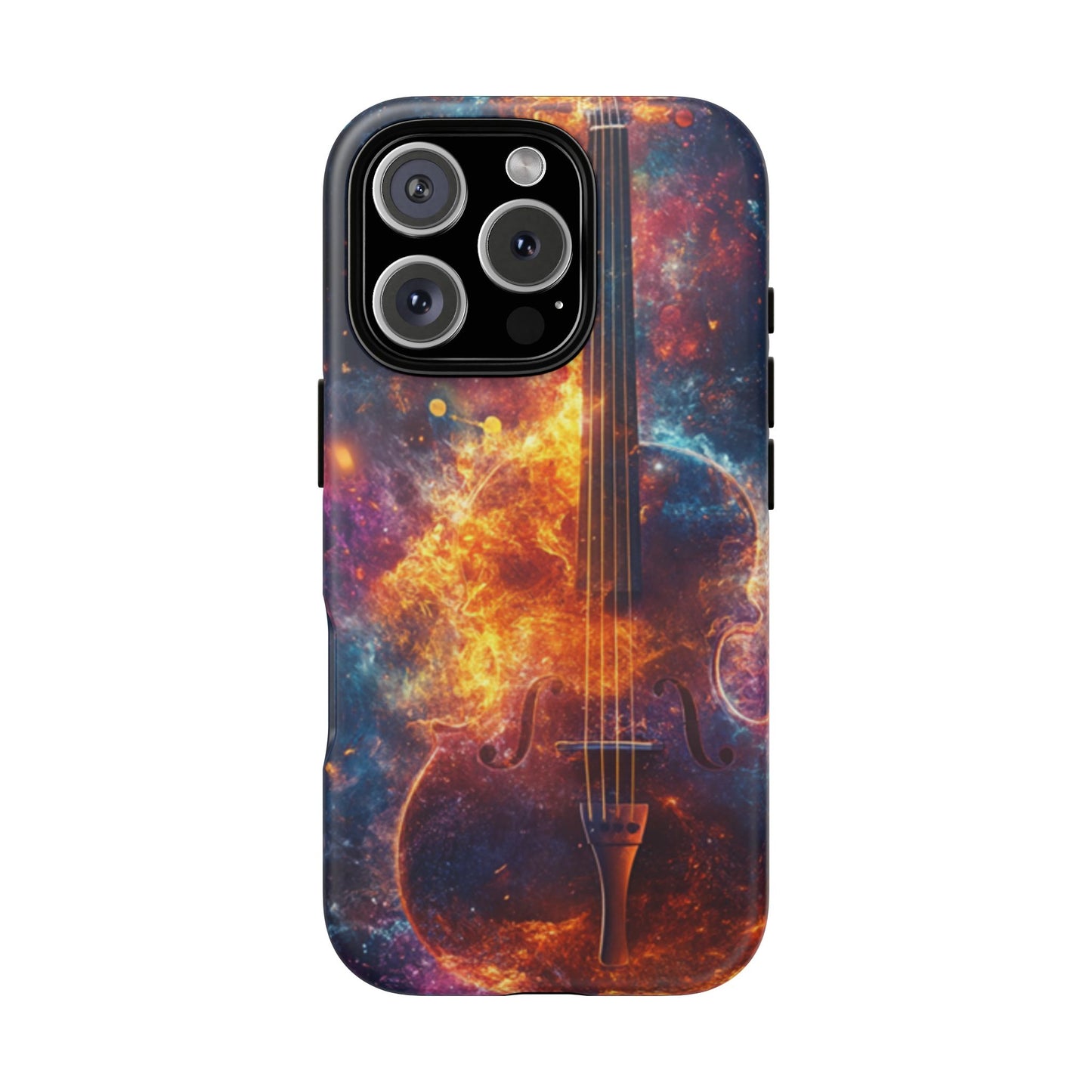 Fiery Violin Galaxy Phone Case – iPhone, Samsung, Google Pixel