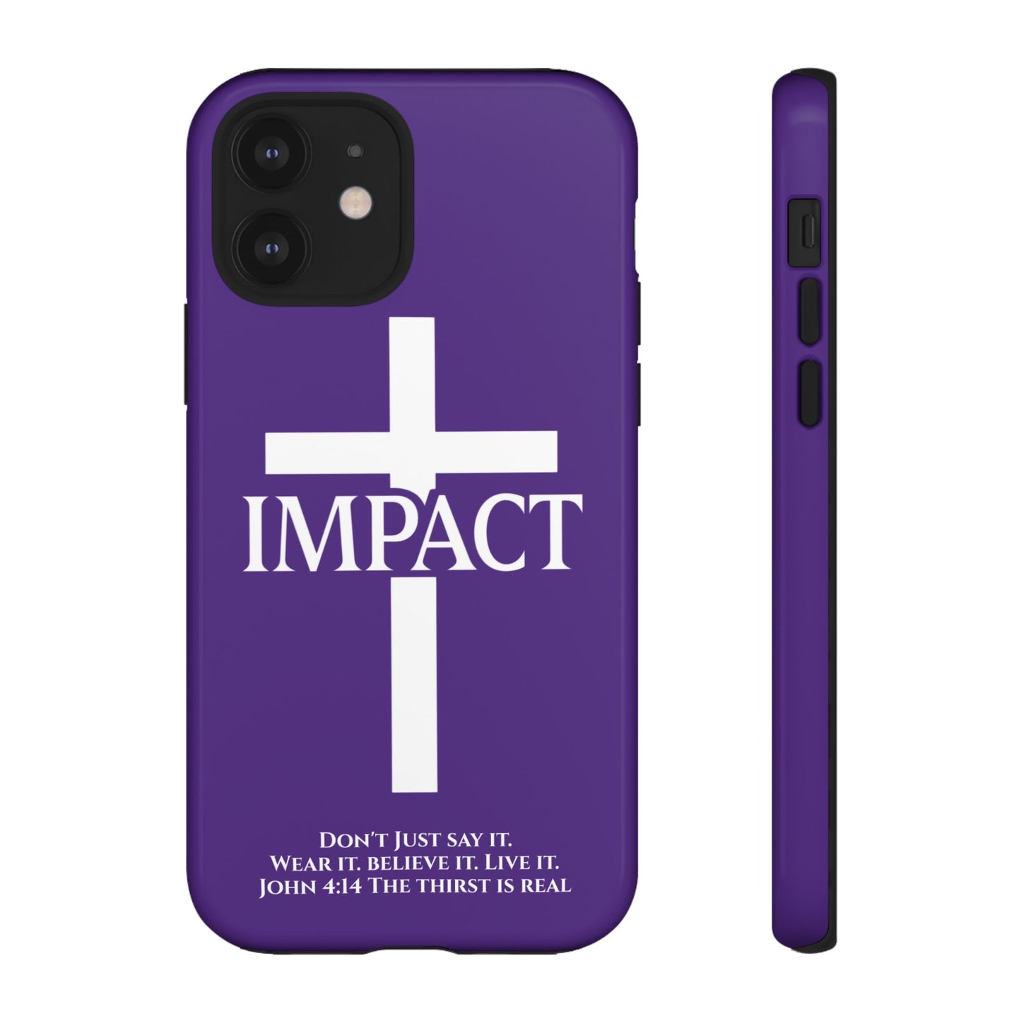 Impact Purple - Tough iPhone Case