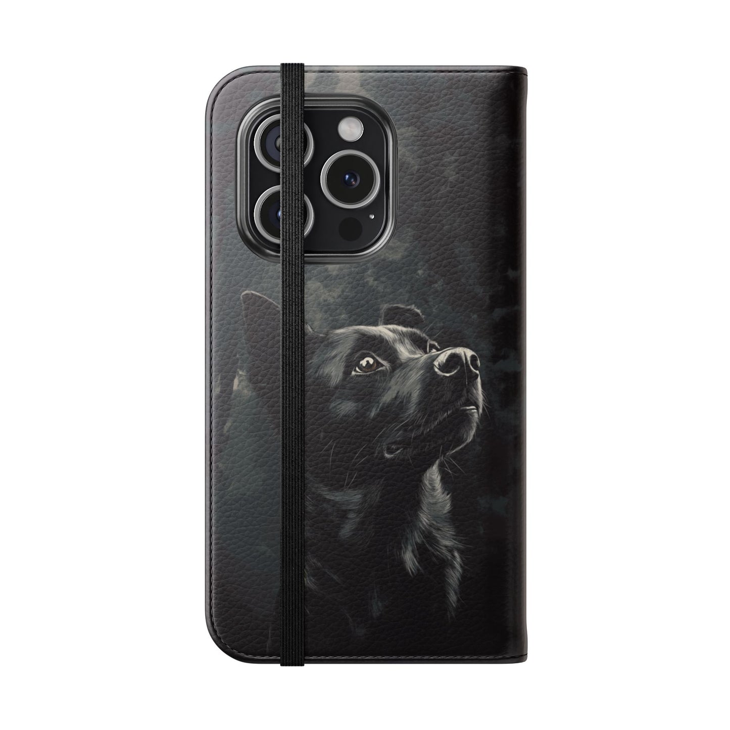 Moonlit German Shepherd - Wallet Flip Case