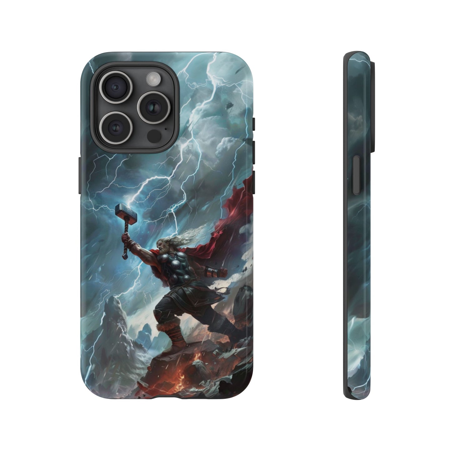 Thor Lightning Storm - Tough iPhone Case