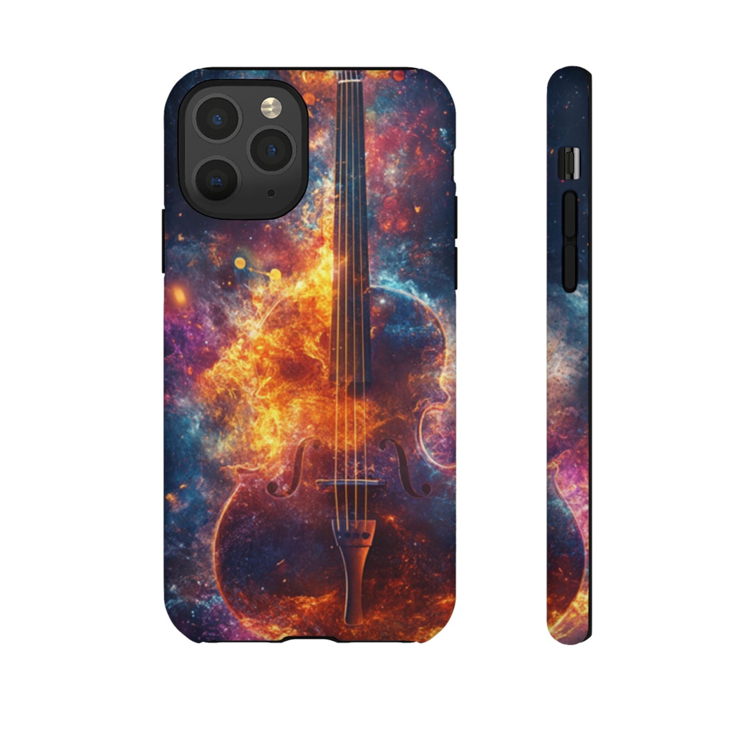 Fiery Violin Galaxy Phone Case – iPhone, Samsung, Google Pixel