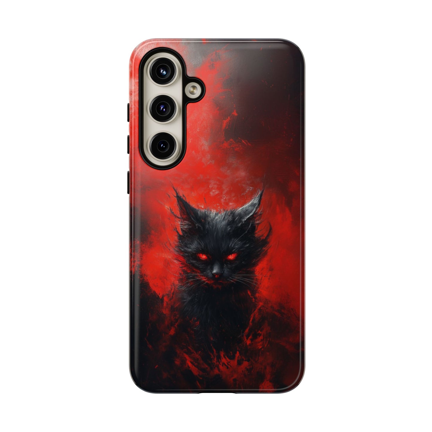 Infernal Cat Phone Case - iPhone, Google Pixel, Samsung Galaxy