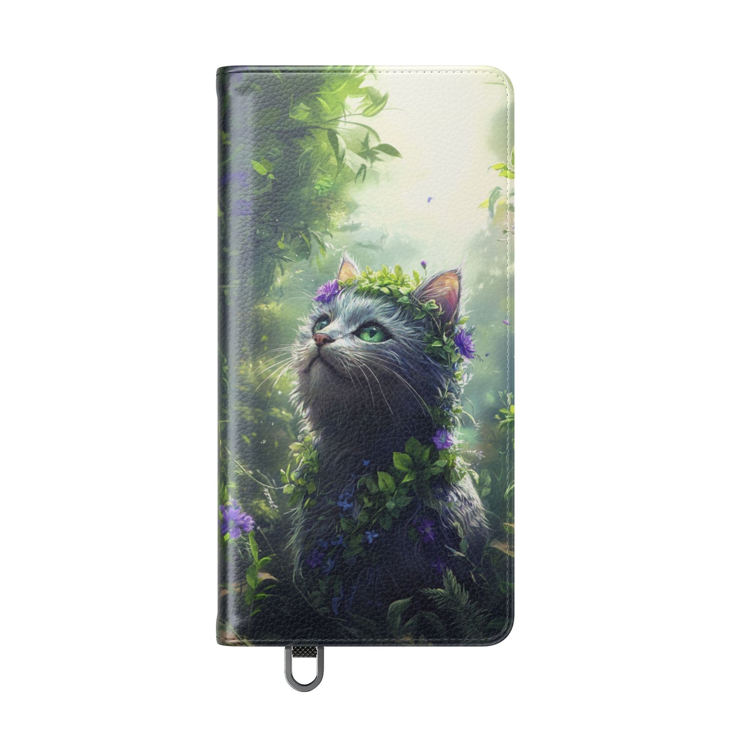Forest Spirit Cat - Wallet Flip Case