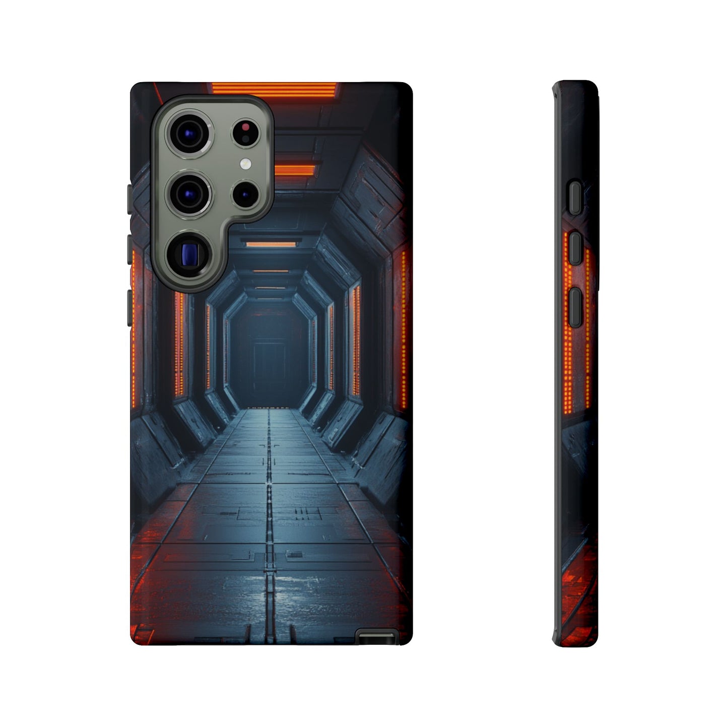 Red Alert Corridor – Tough Samsung Galaxy Case