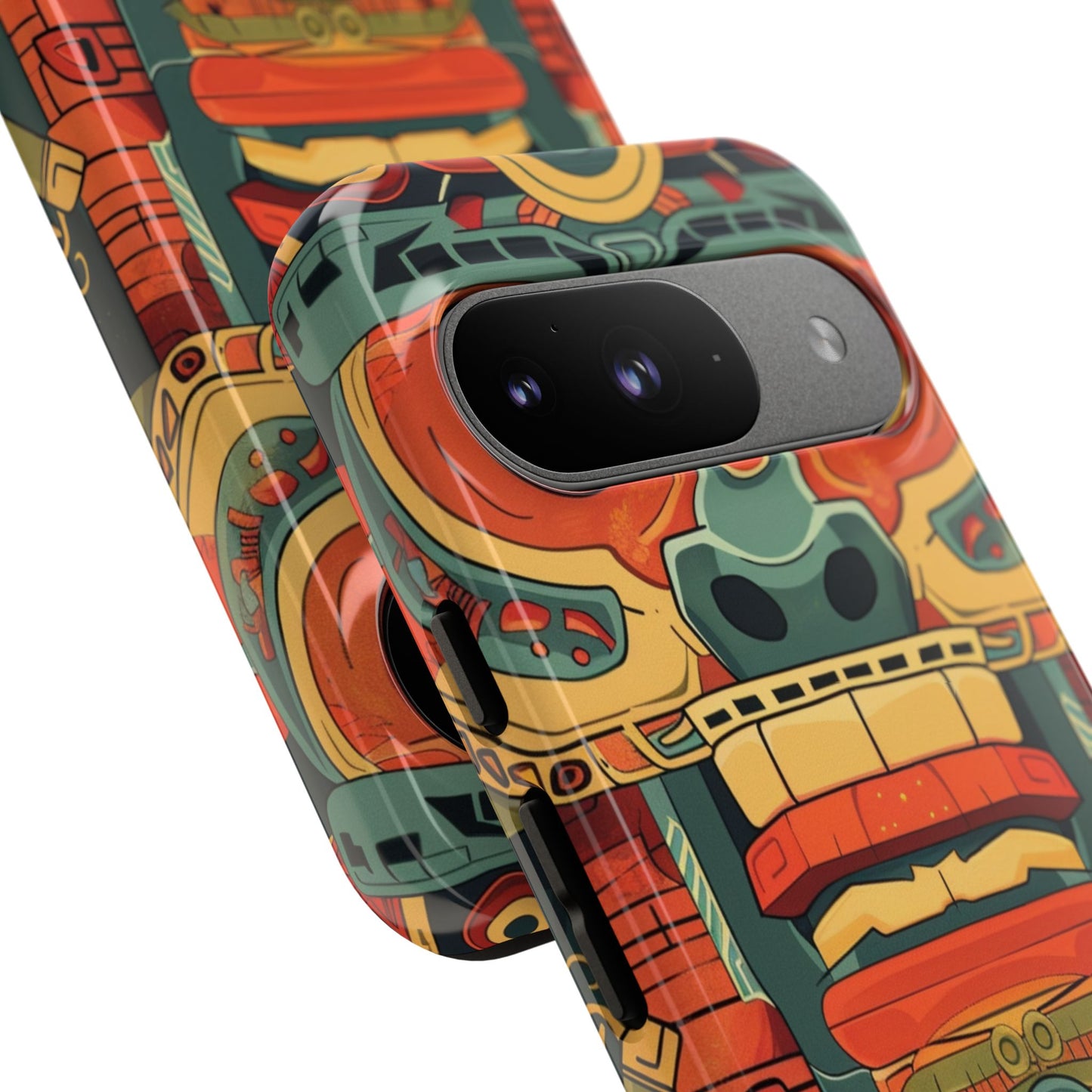 Aztec Totem Mask - Tough Google Pixel Case