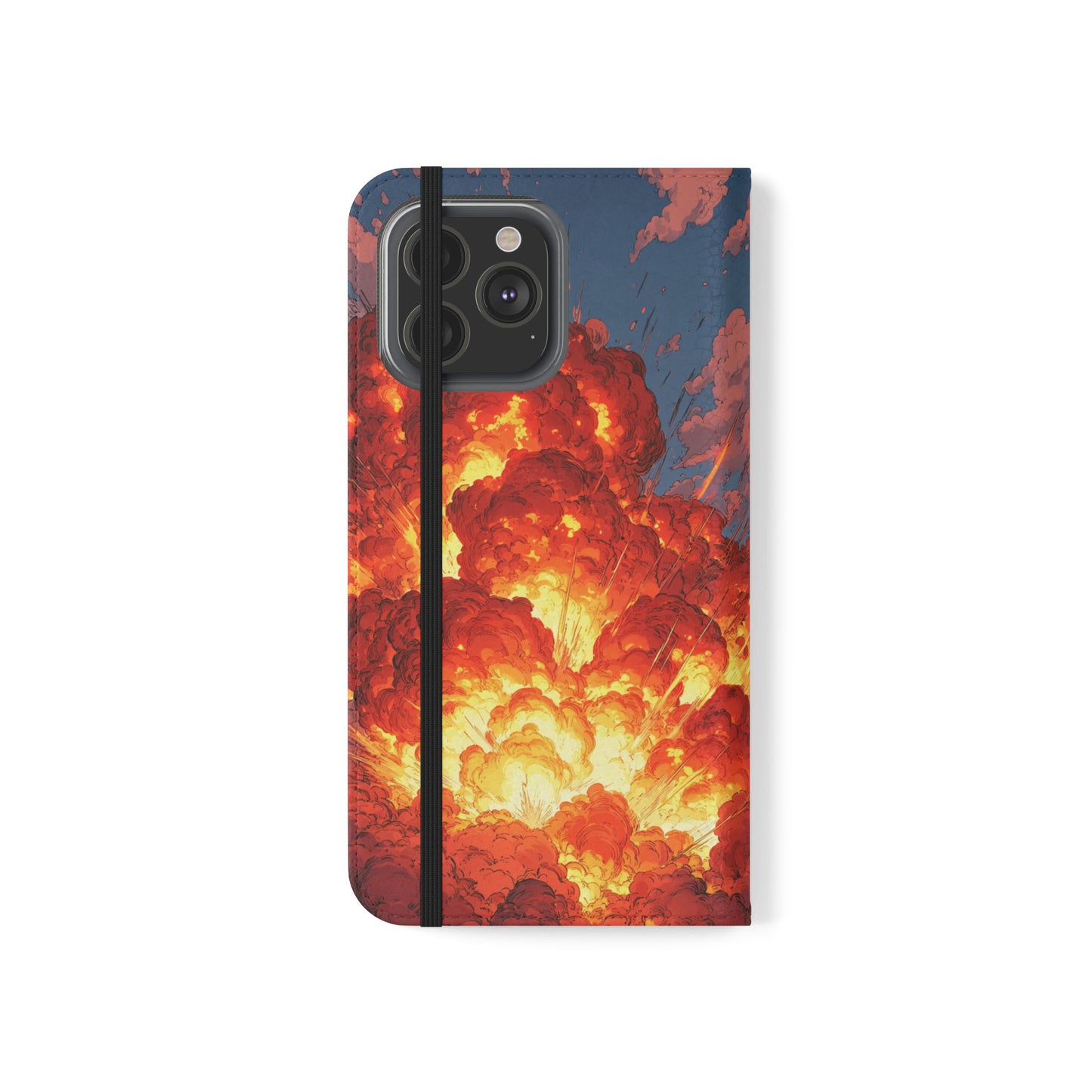 Comic Explosion - Wallet Flip Case