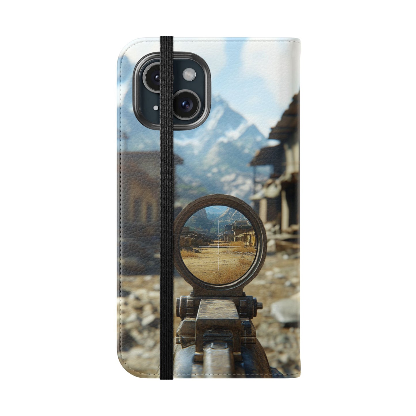 Desert Sniper Focus - Wallet Flip Case