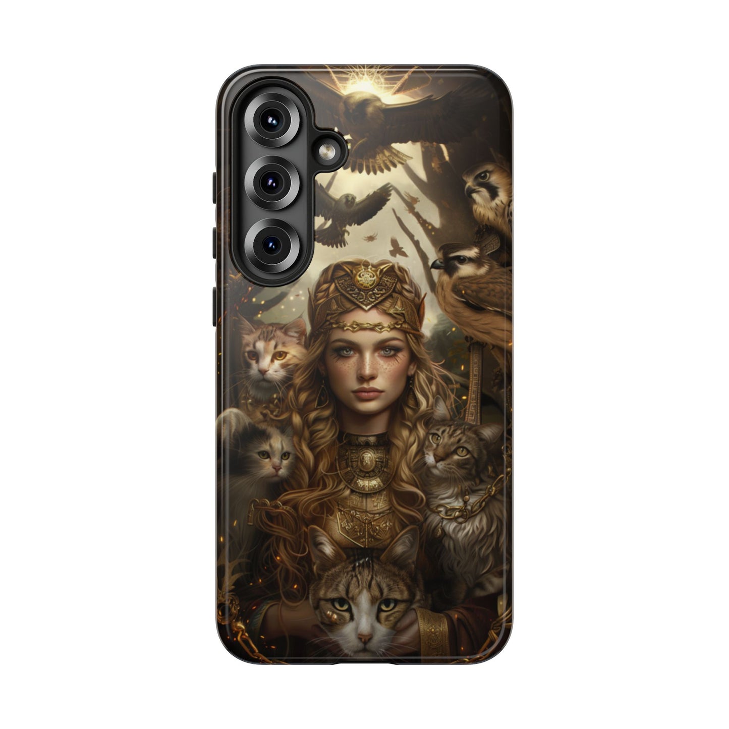 Freya Feline Majesty – Tough Samsung Galaxy Case