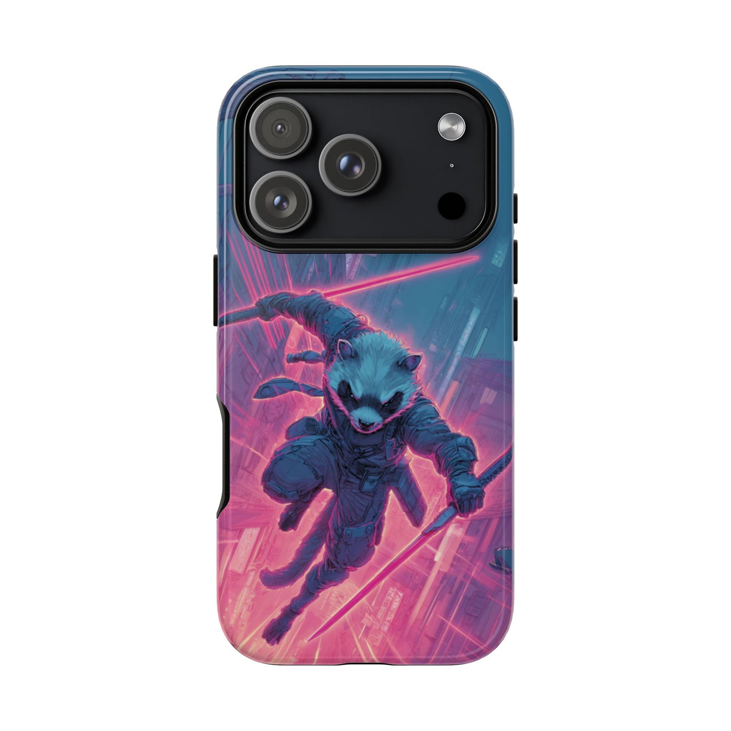 Cyberpunk Ferret - Tough iPhone Case