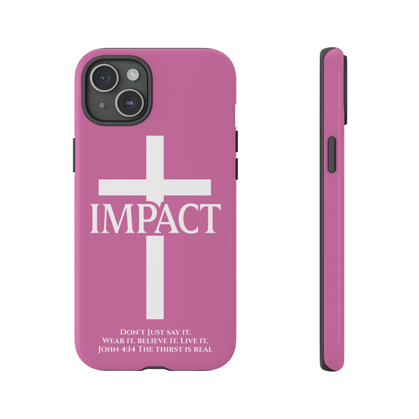 Impact Pink - Tough iPhone Case