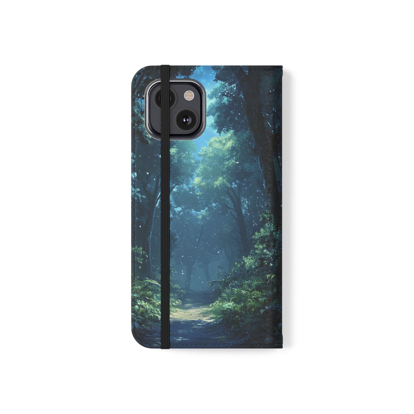 Mystical Forest Path - Wallet Flip Case