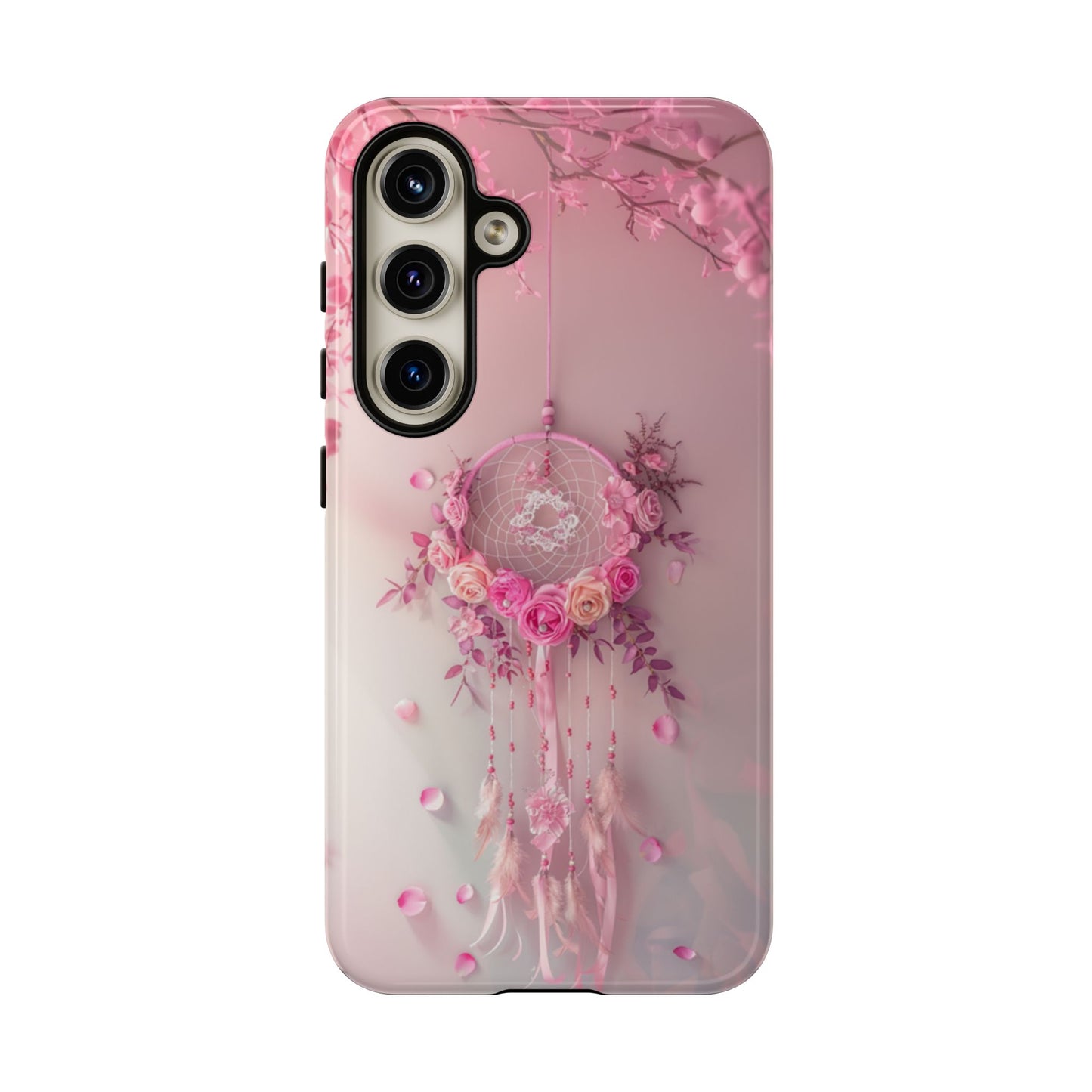 Pink Rose Dreamcatcher - Tough Samsung Galaxy Case