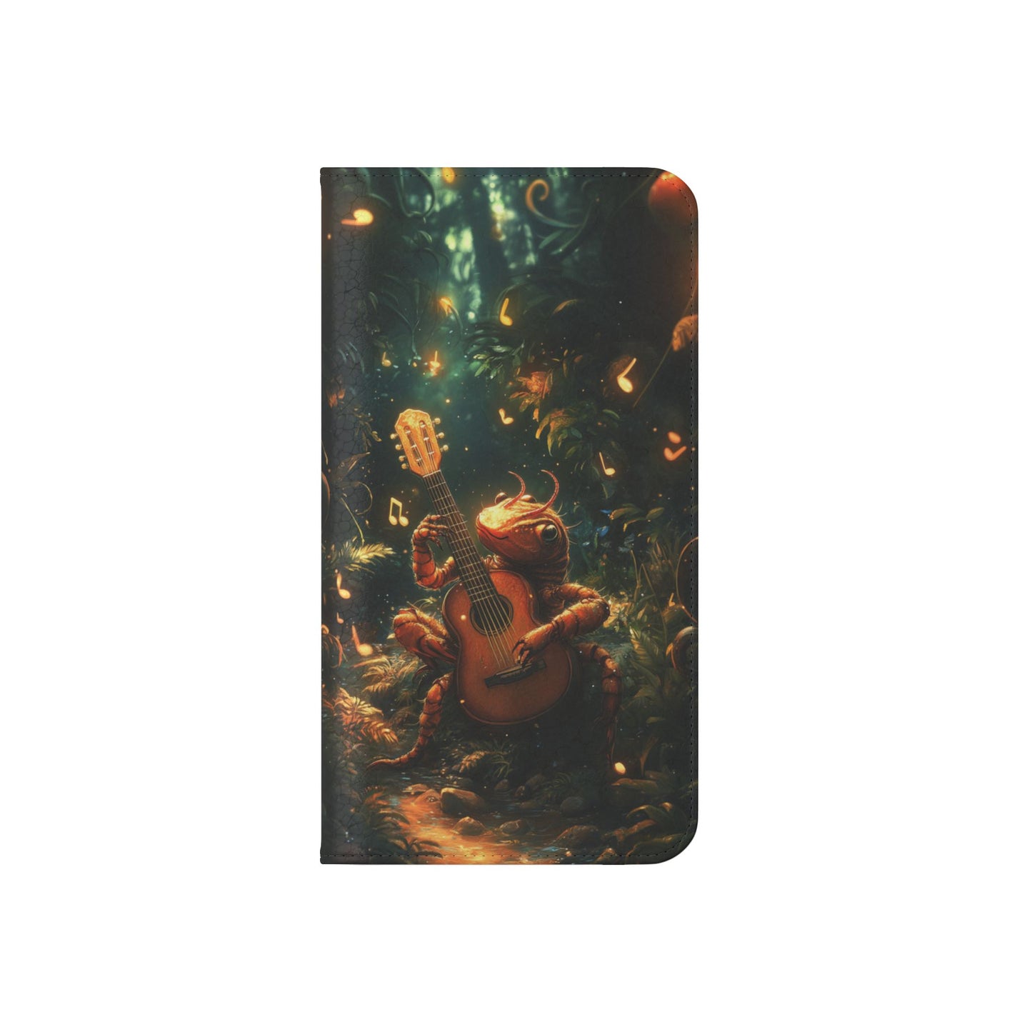 Serenade Forest Guitarist - Wallet Flip Case