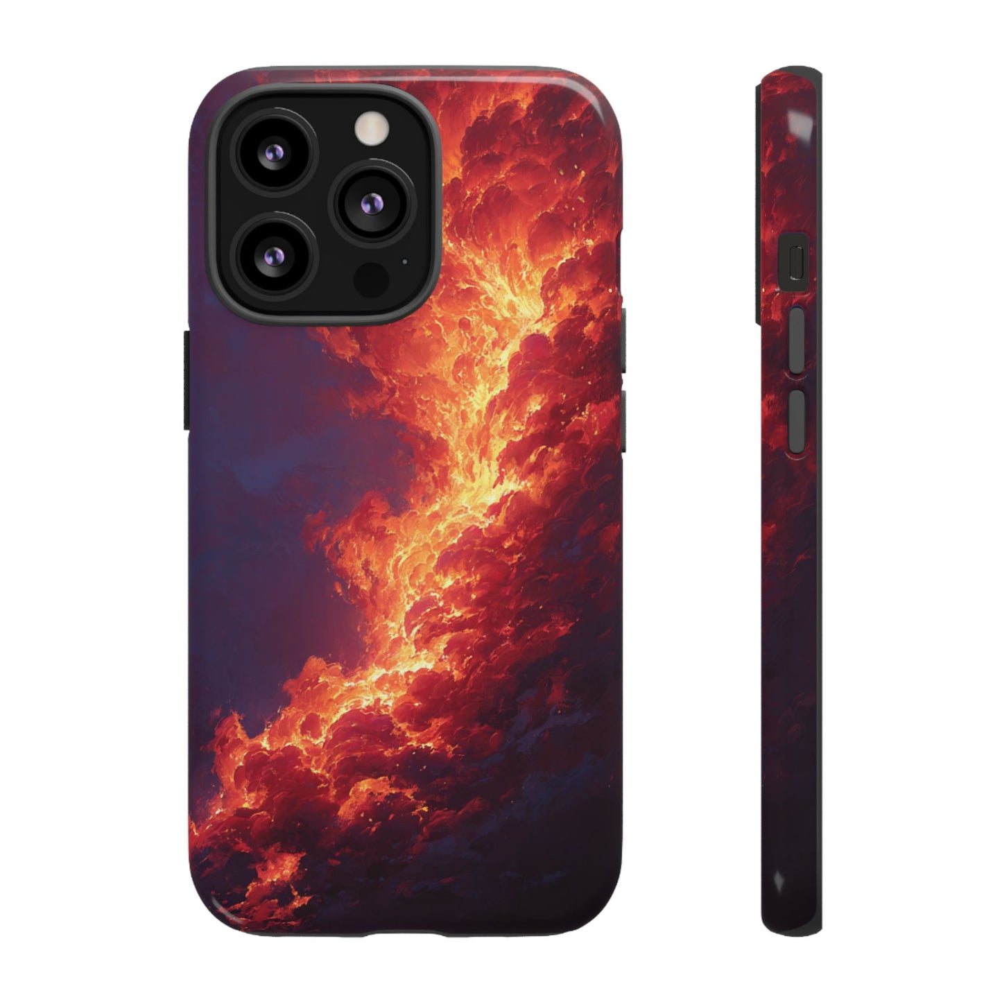 Inferno Sky - Tough iPhone Case