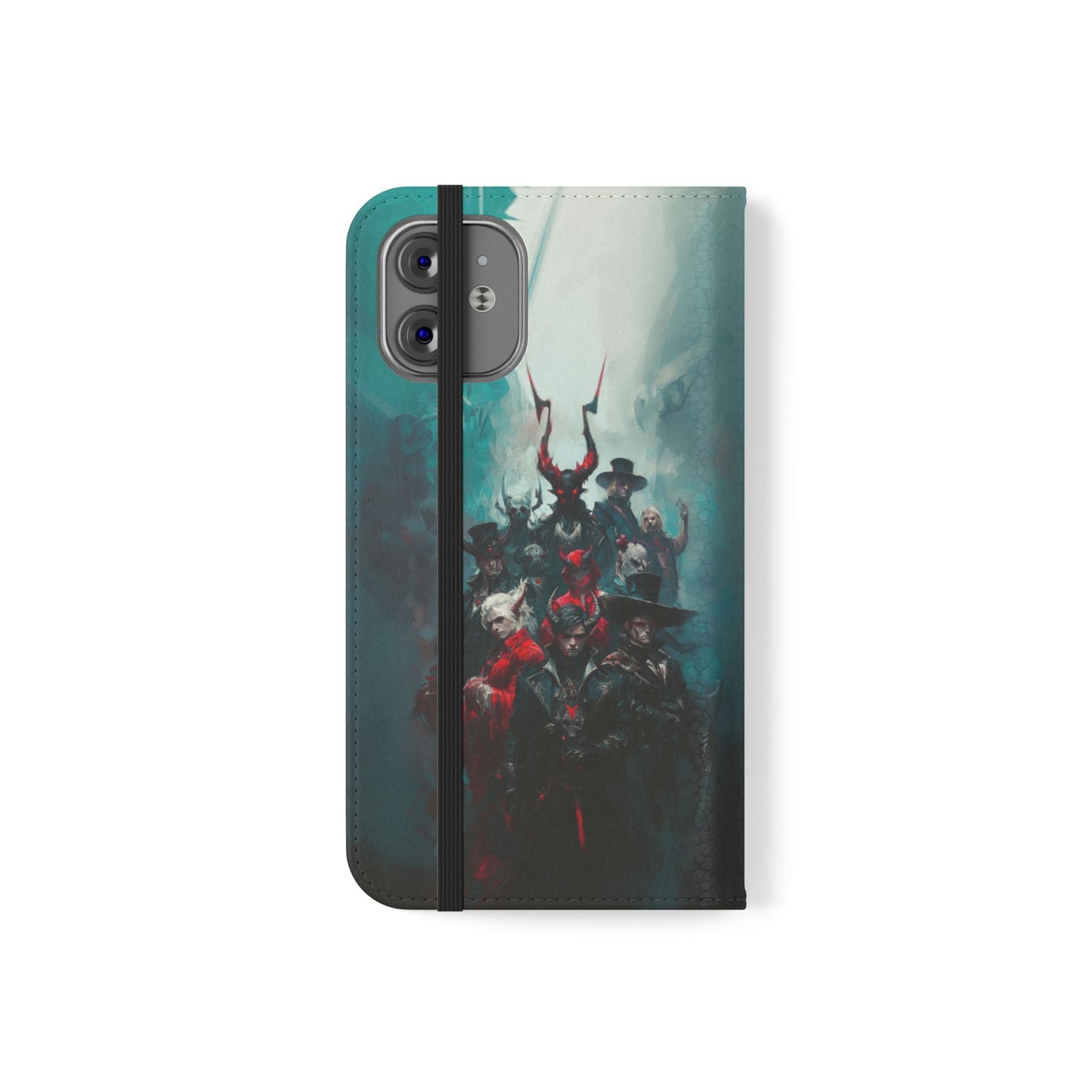 Dark Fantasy Demon Hunters - Wallet Flip Case