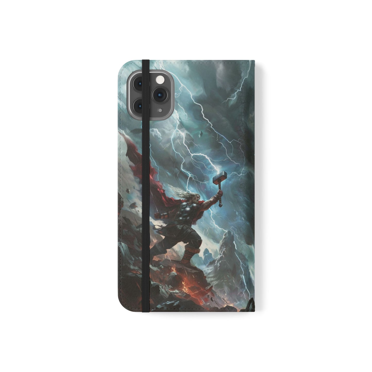 Thor Lightning Storm - Wallet Flip Case