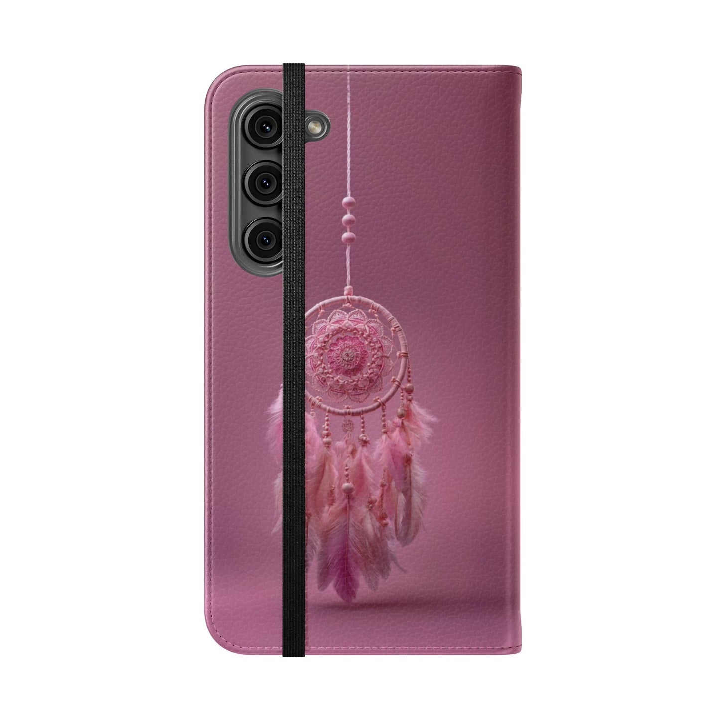 Pink Lace Dreamcatcher - Wallet Flip Case