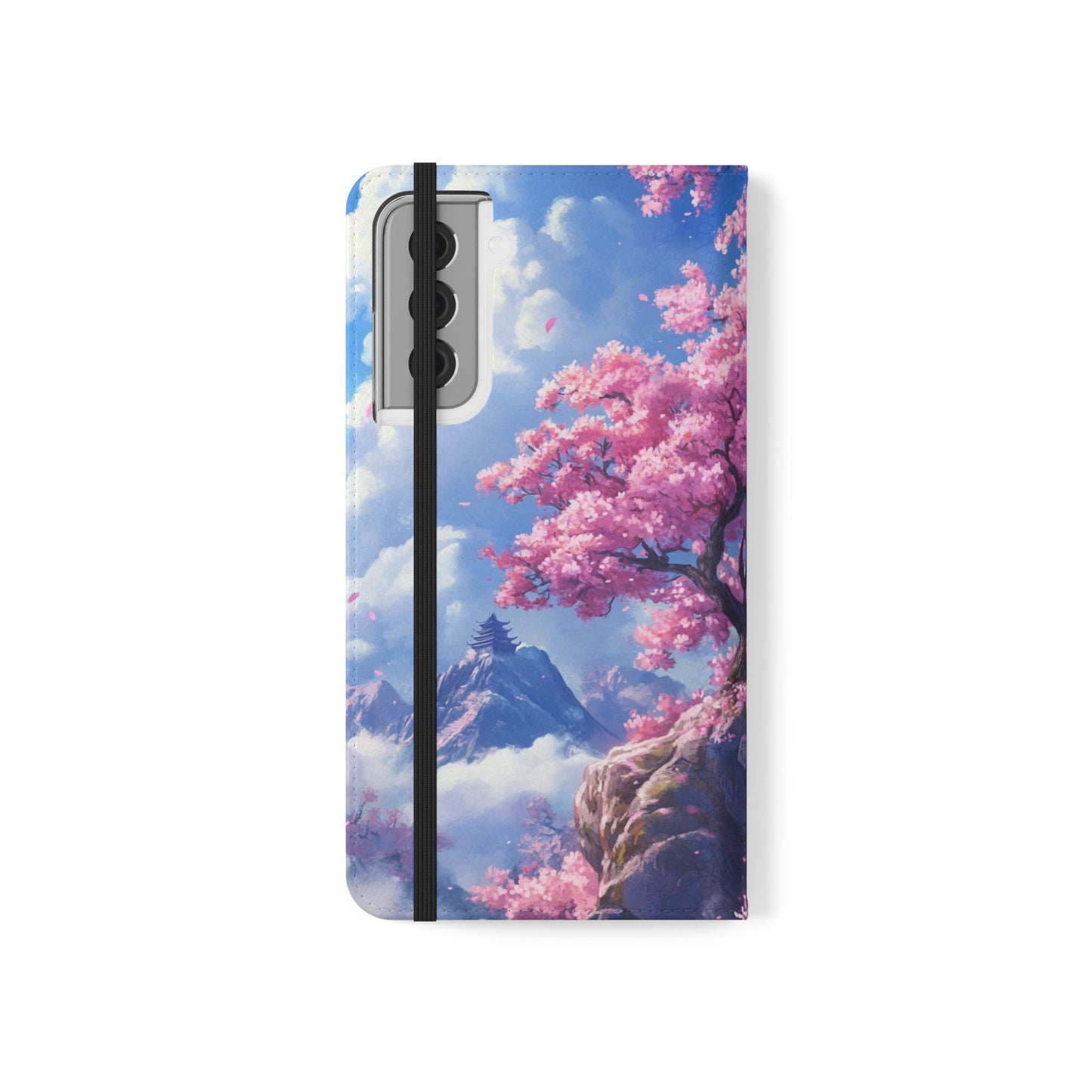 Sakura Sky Temple - Wallet Flip Case