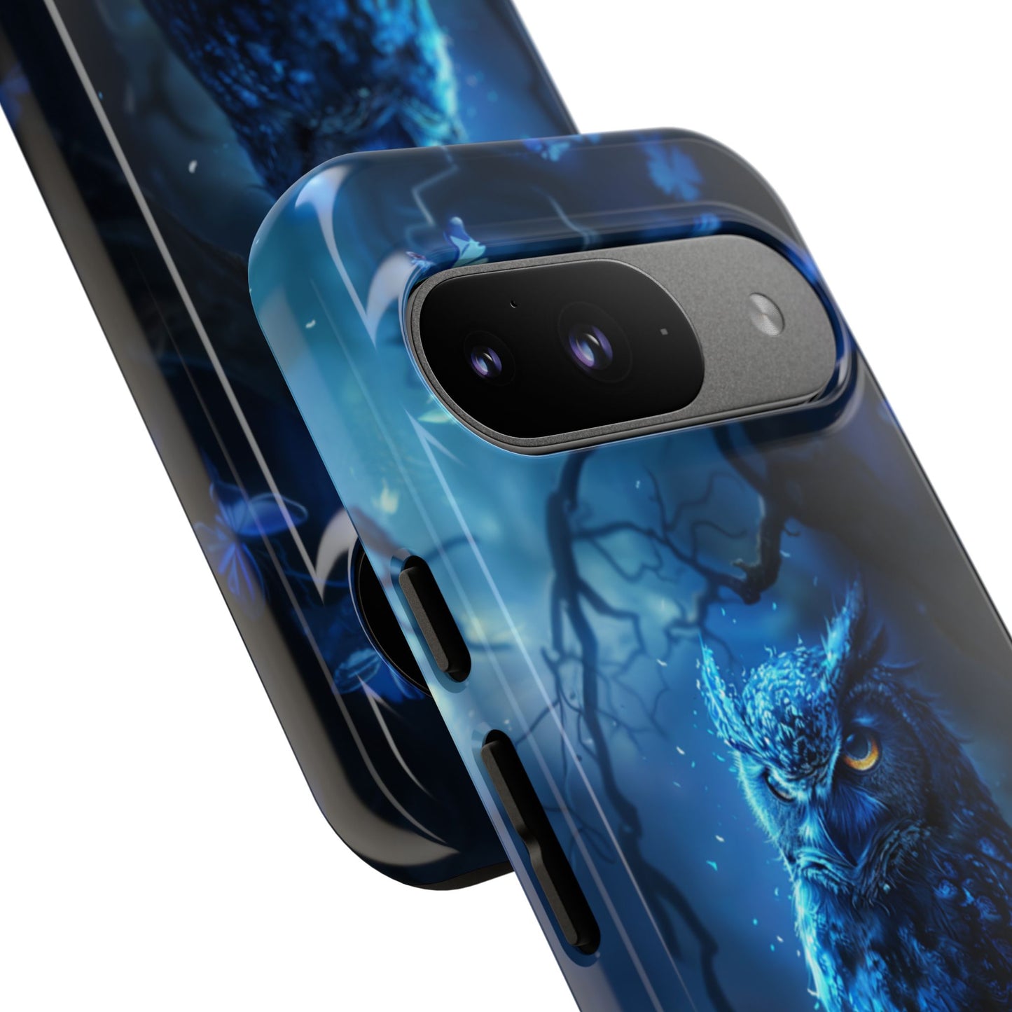 Azure Nocturne Owl – Tough Google Pixel Case
