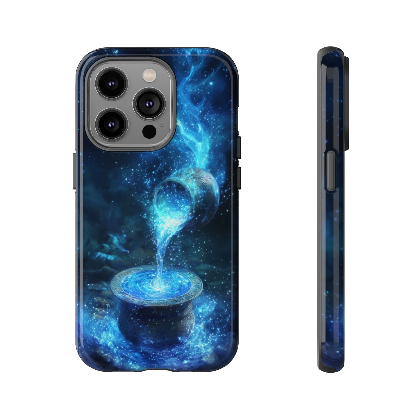 Aquarius Celestial Flow Phone Case – iPhone, Google Pixel, Samsung Galaxy