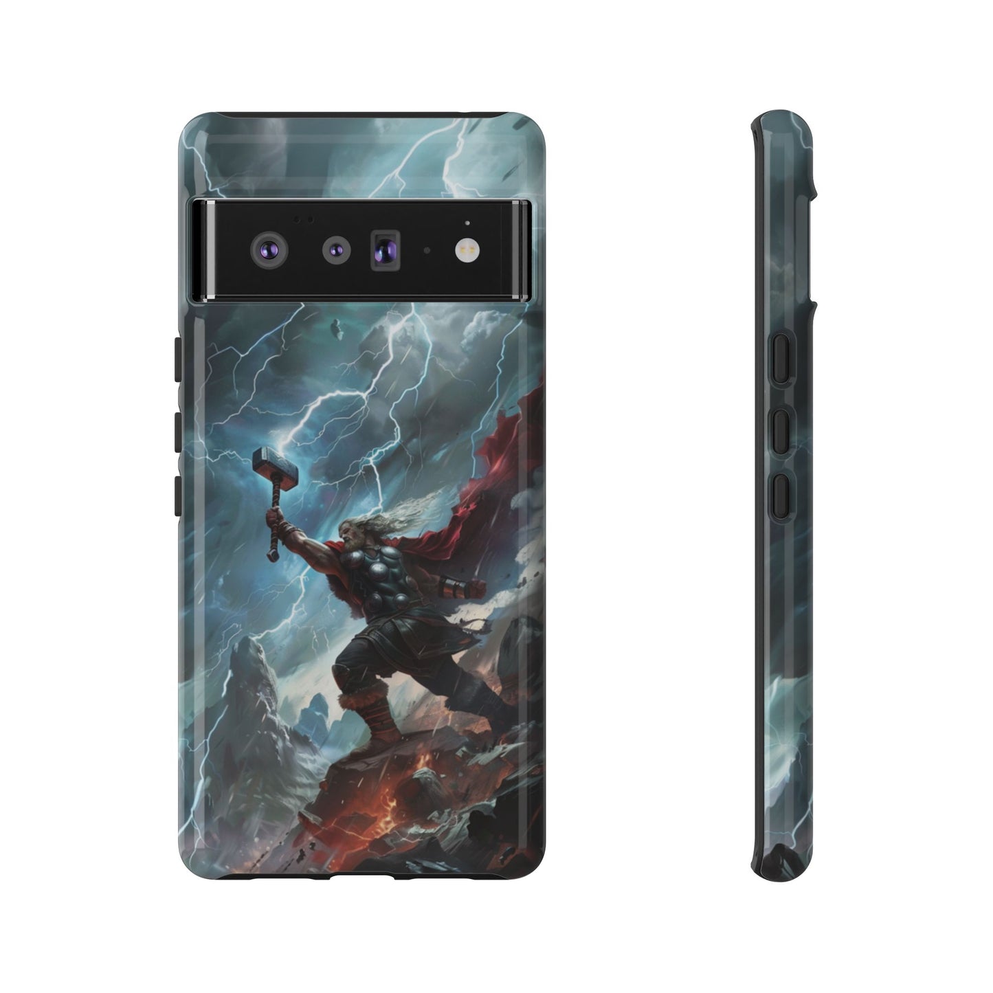 Thor Lightning Storm - Tough Google Pixel Case