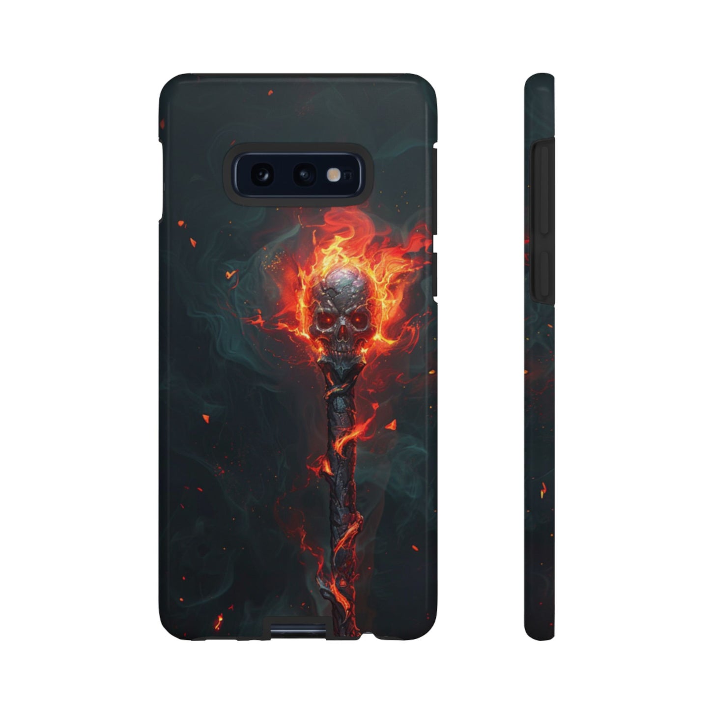 Inferno Skull Staff - Tough Samsung Galaxy Case