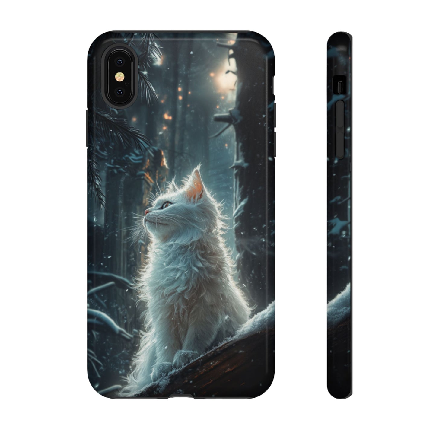 Winter Spirit Cat - Tough iPhone Case