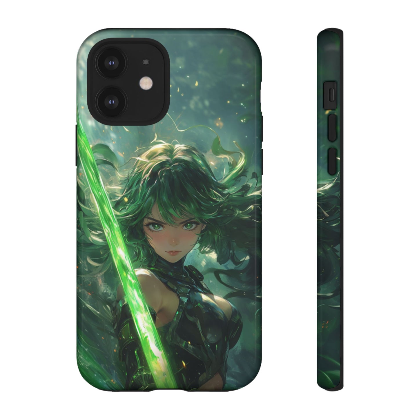 Emerald Blade Warrior – Tough iPhone Case