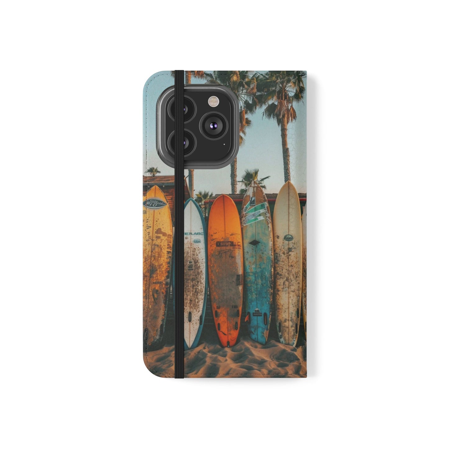 Beach Surfboards - Wallet Flip Case
