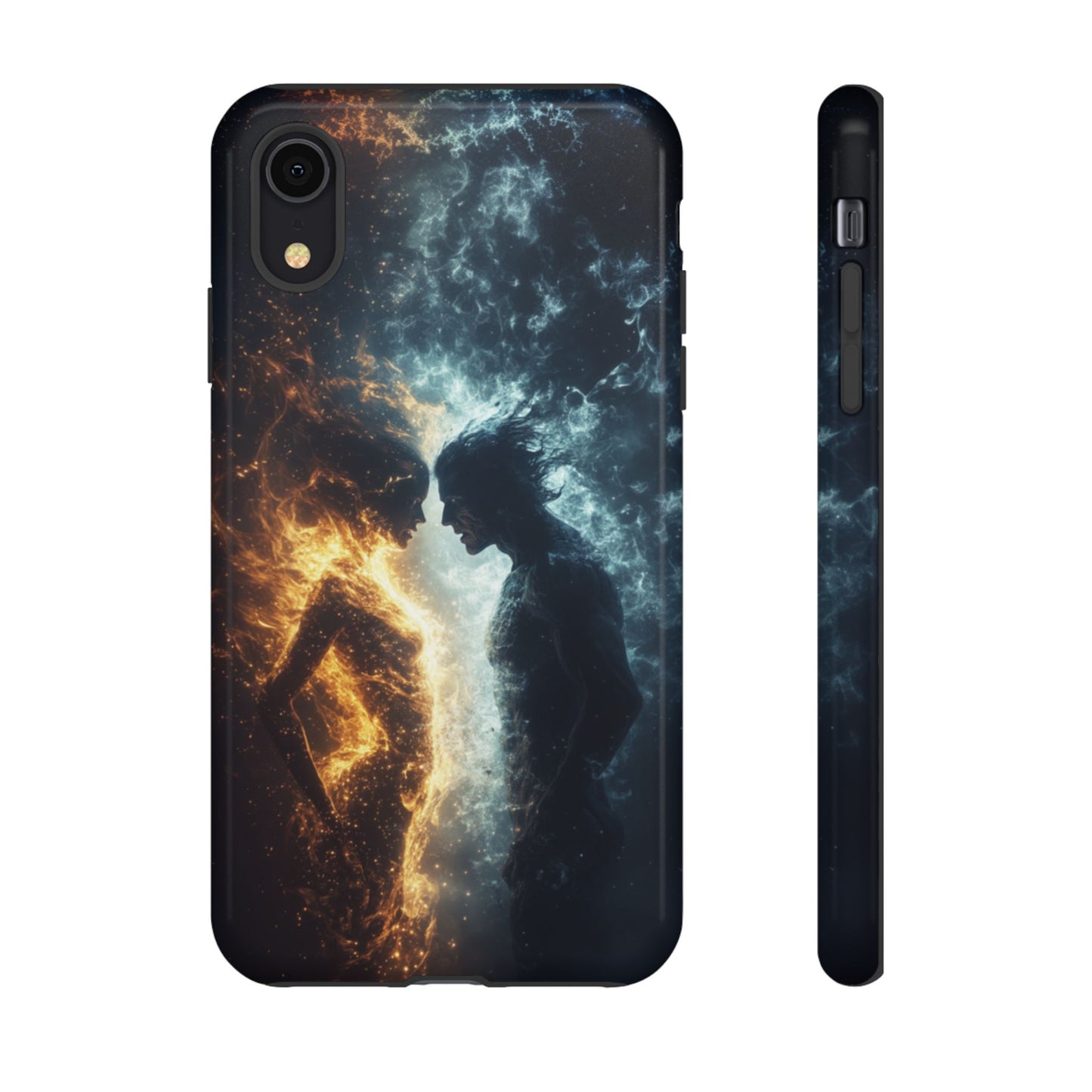 Fire & Frost Lovers - Tough iPhone Case