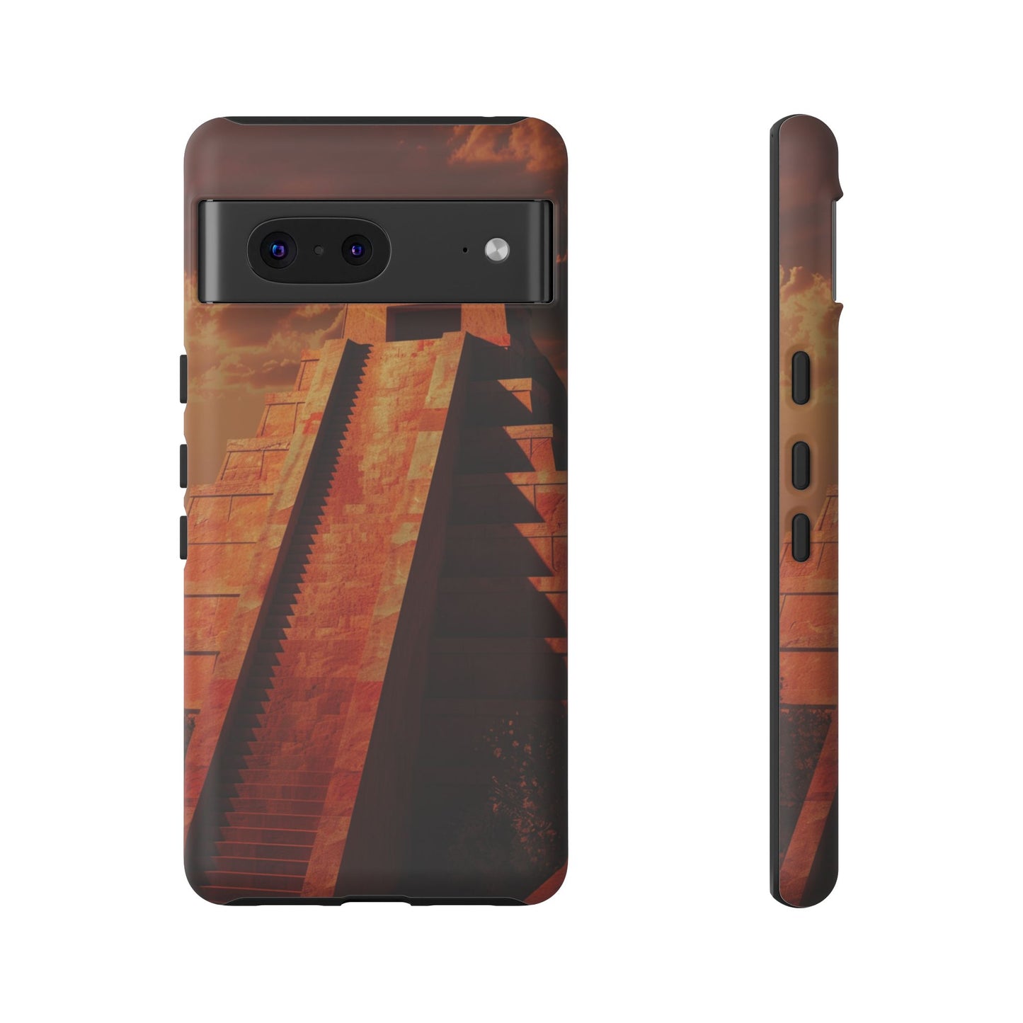 Mayan Pyramid Twilight Phone Case – iPhone, Google Pixel, Samsung Galaxy