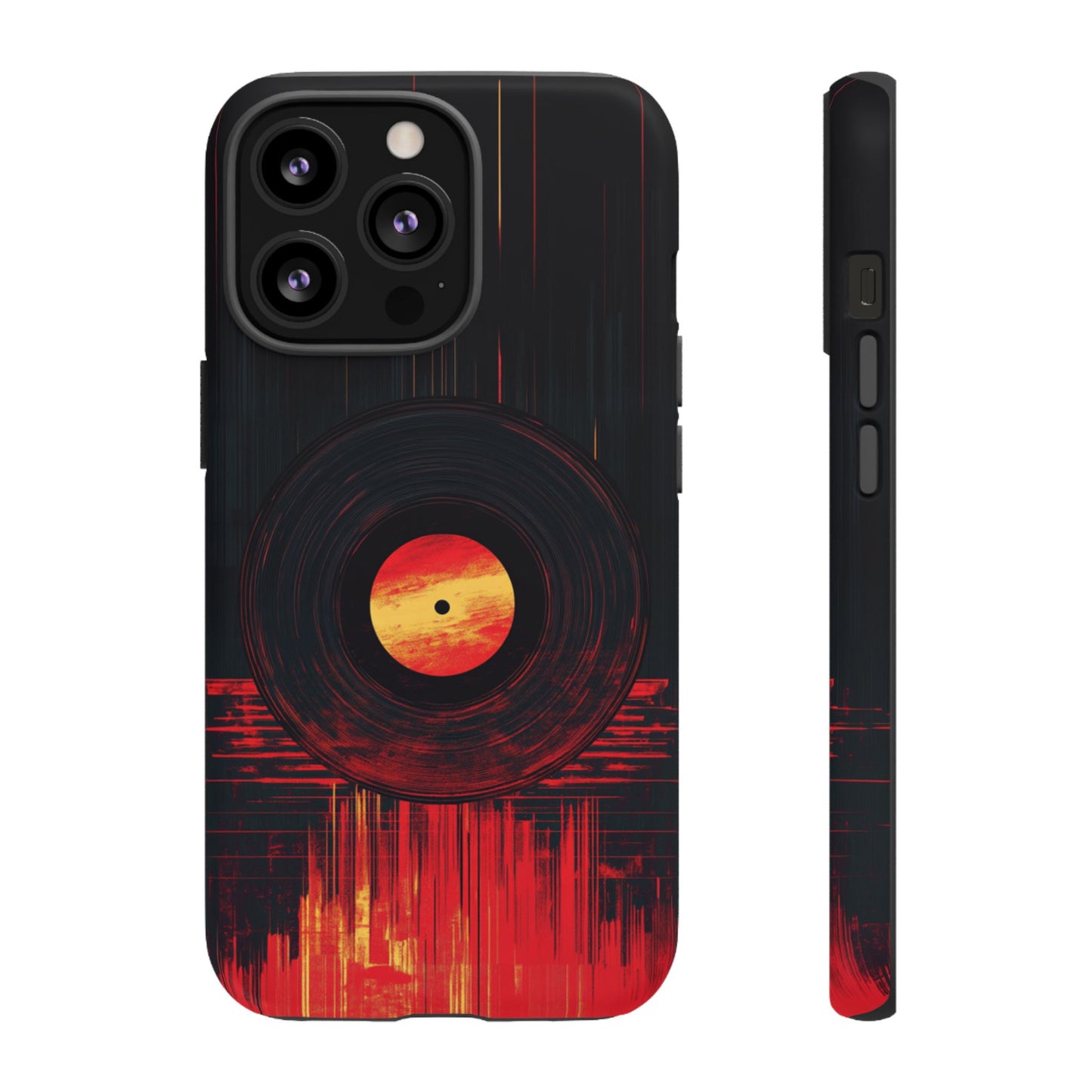 Retro Vinyl Record Phone Case - iPhone, Google Pixel, Samsung Galaxy