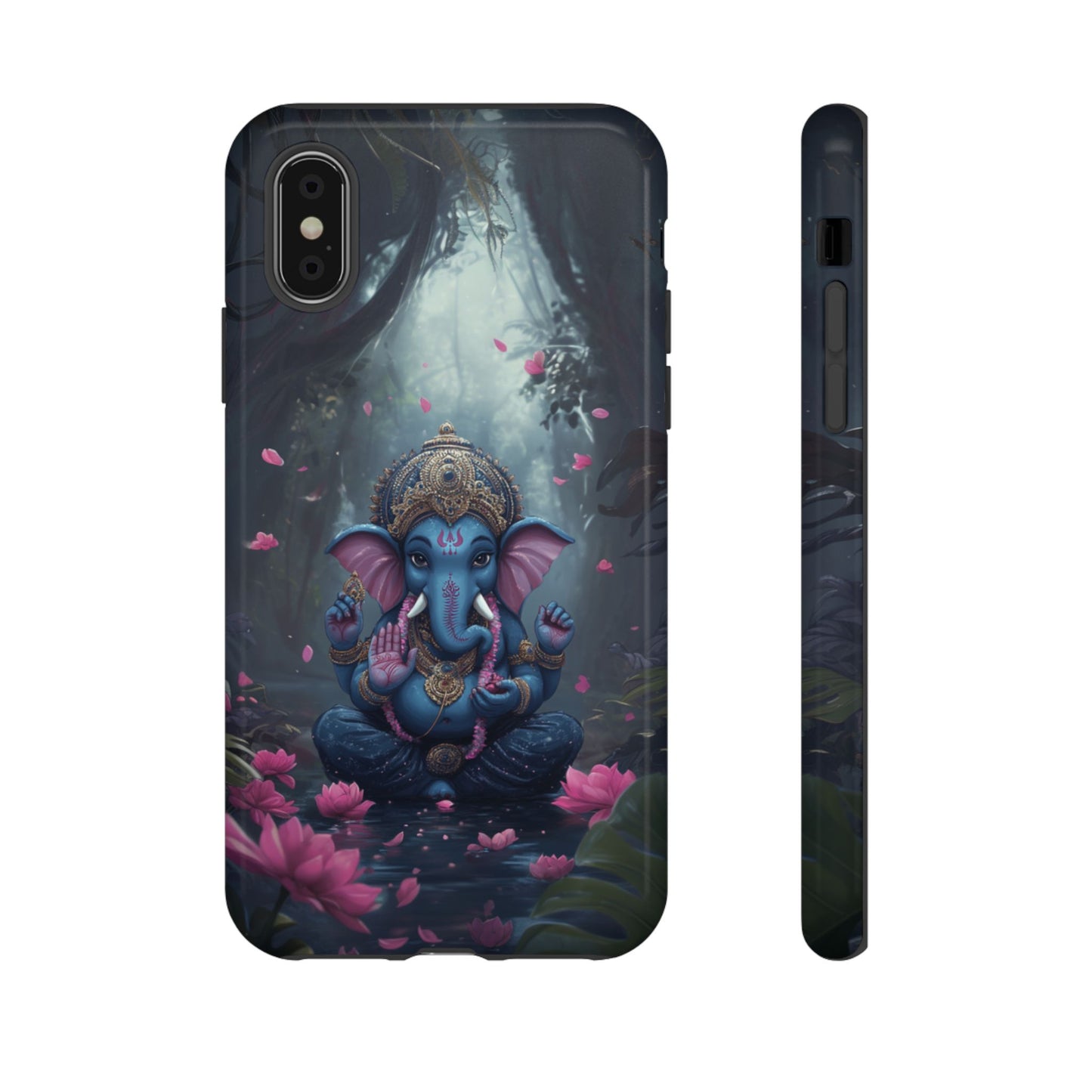 Ganesha Lotus - Tough iPhone Case