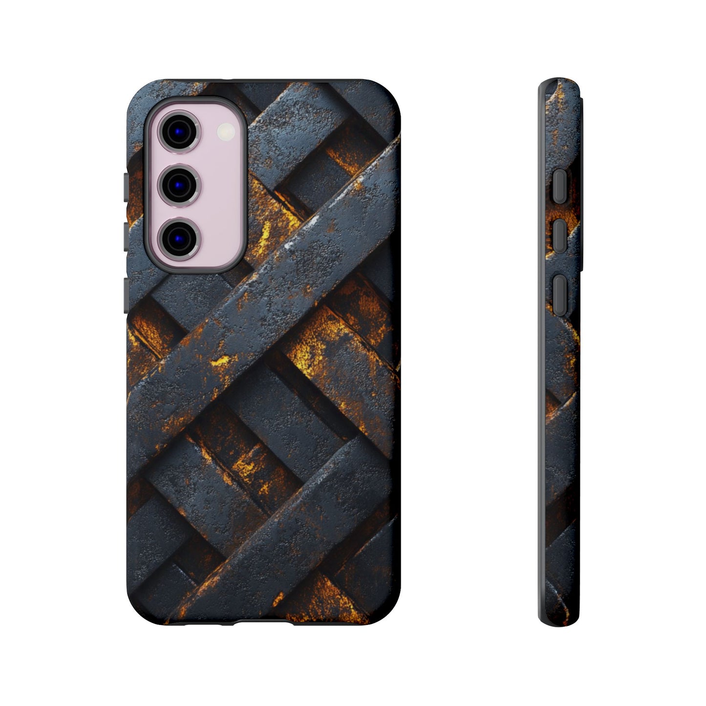 Geometric Interlocking Pattern Phone Case - iPhone, Google Pixel, Samsung Galaxy