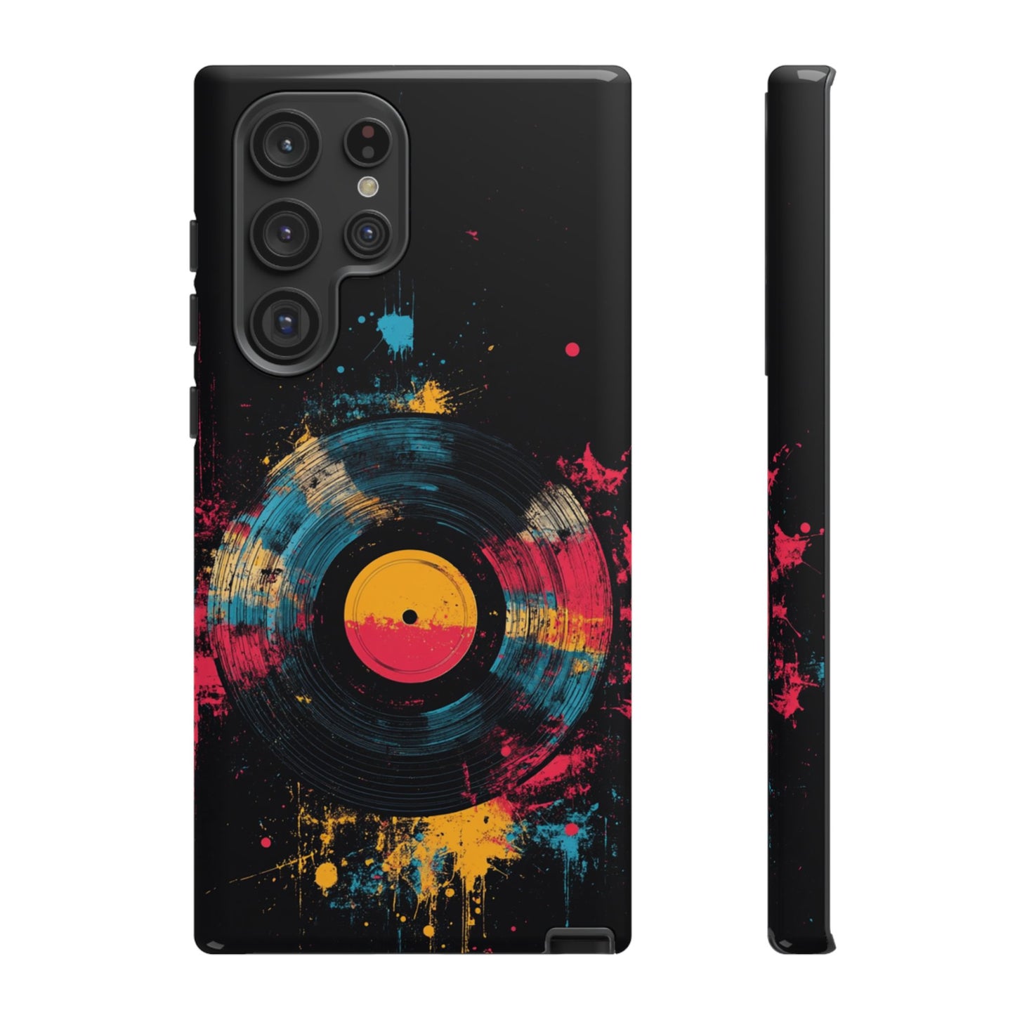 Vibrant Vinyl Record Phone Case - iPhone, Google Pixel, Samsung Galaxy