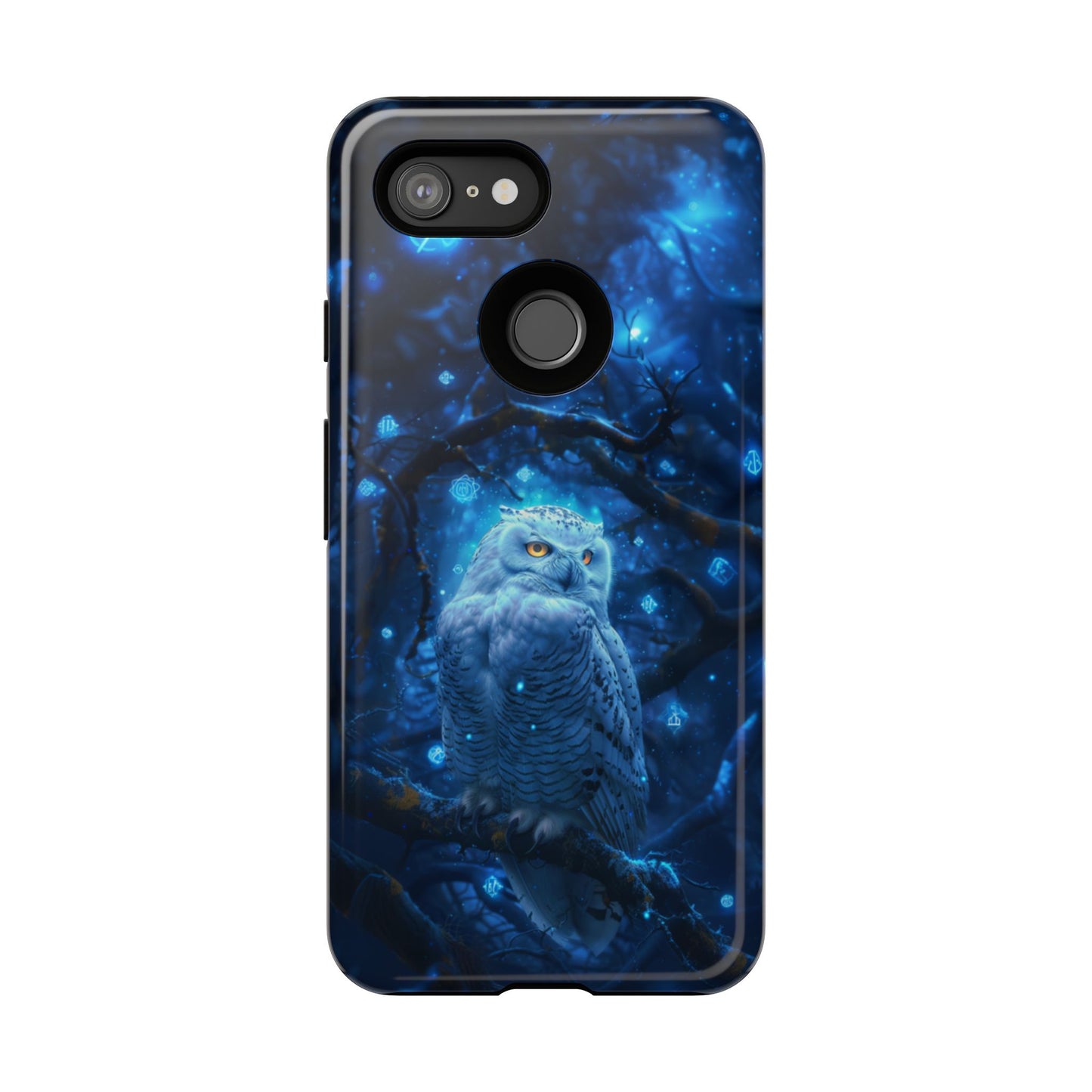 Luminous Rune Owl – Tough Google Pixel Case