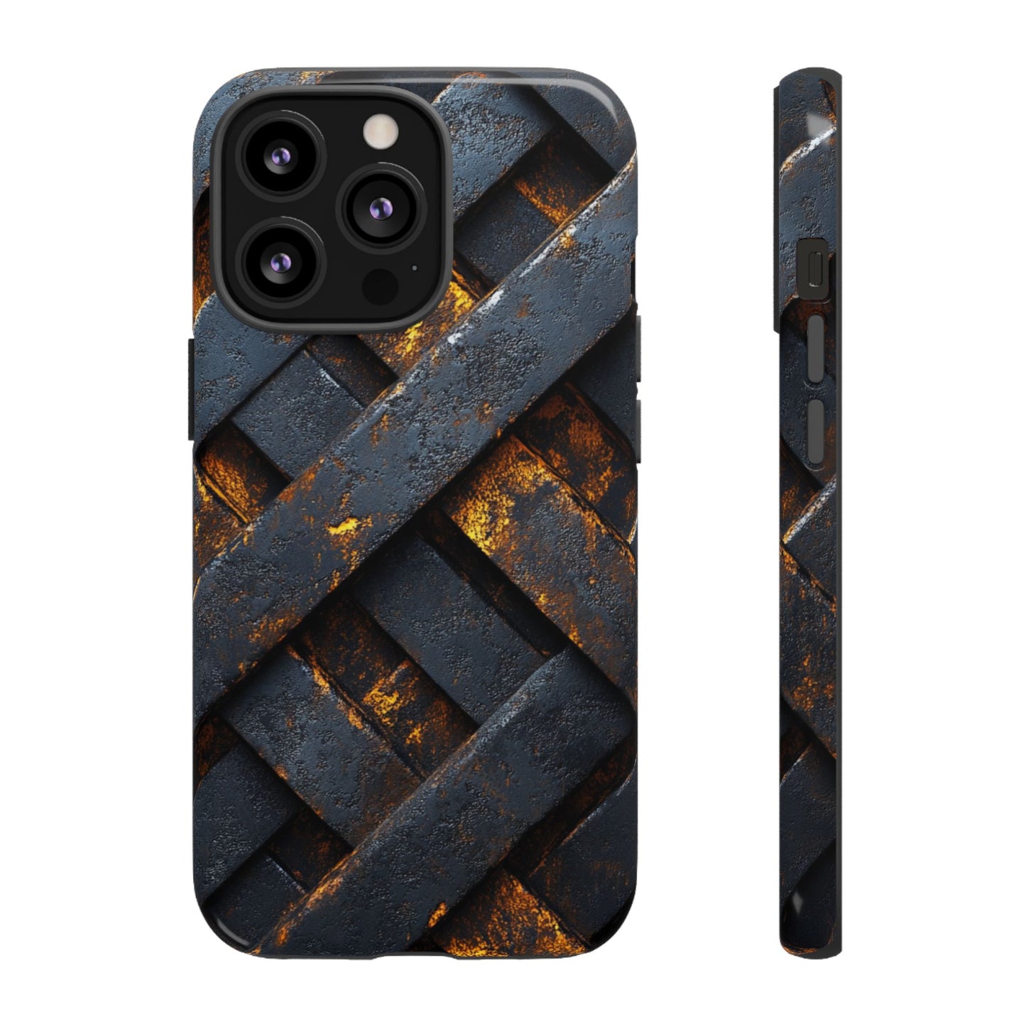 Geometric Interlocking Pattern Phone Case - iPhone, Google Pixel, Samsung Galaxy