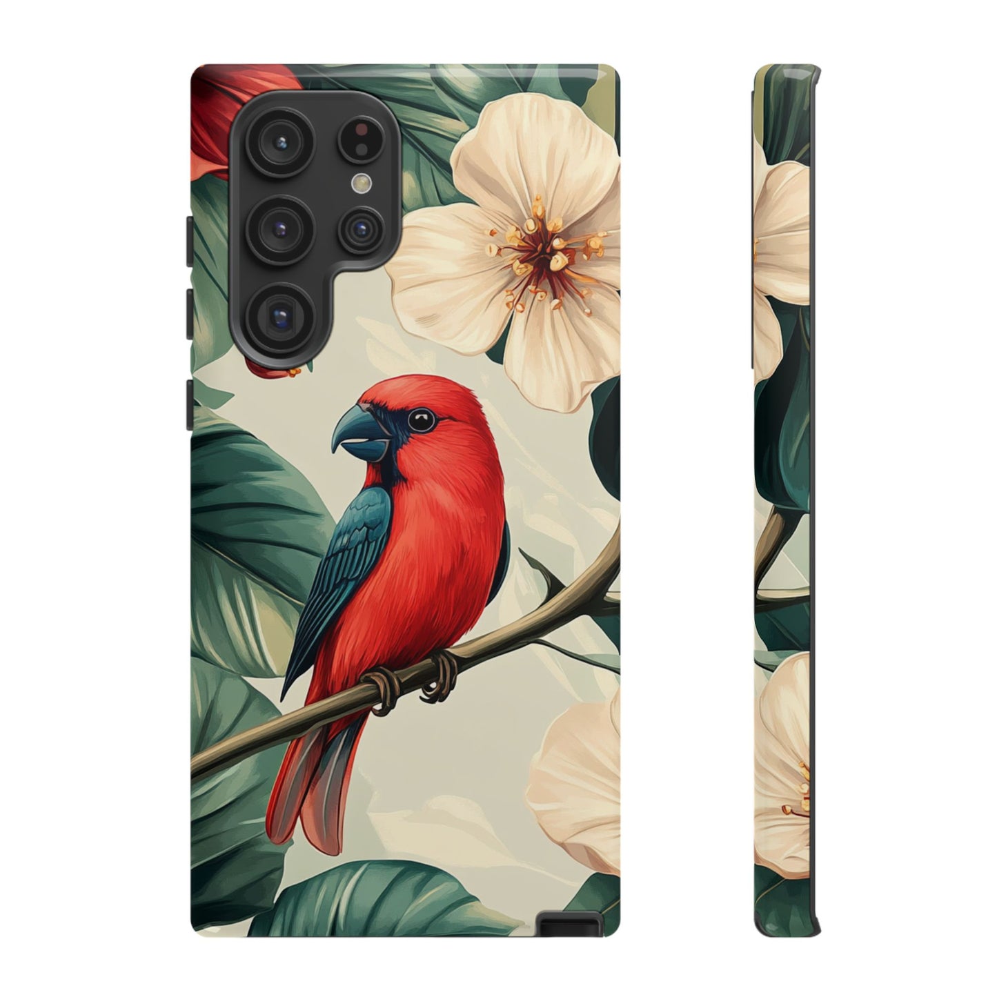 Scarlet Songbird - Tough Samsung Galaxy Case