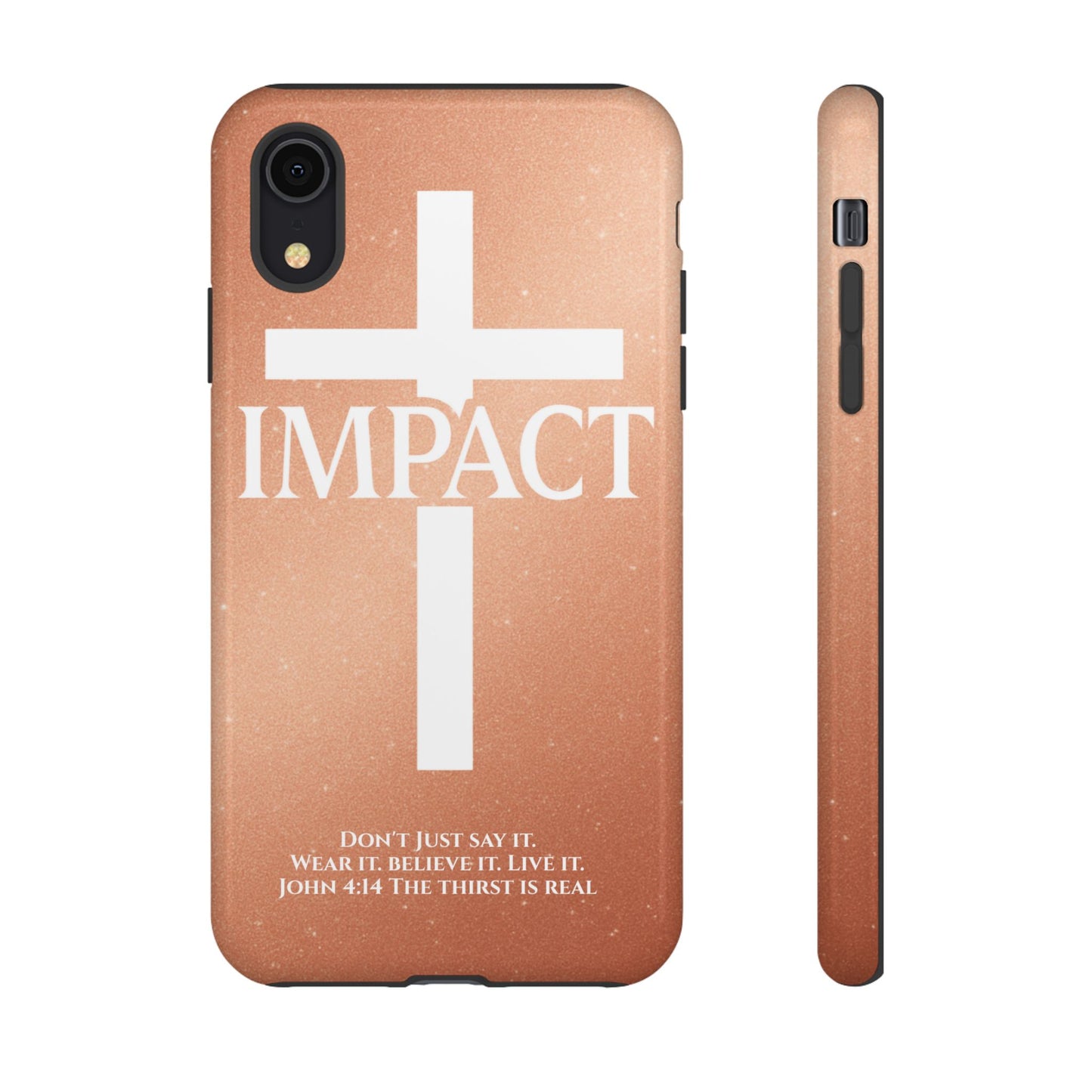 Impace Rose Gold - Tough iPhone Case