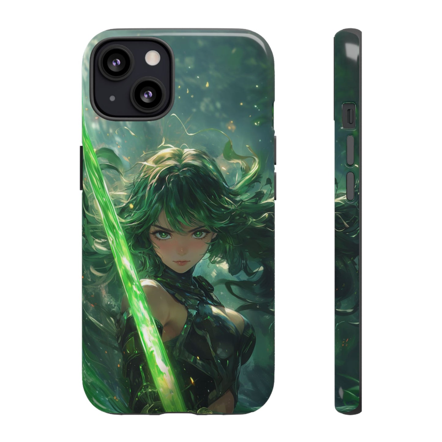 Emerald Blade Warrior – Tough iPhone Case