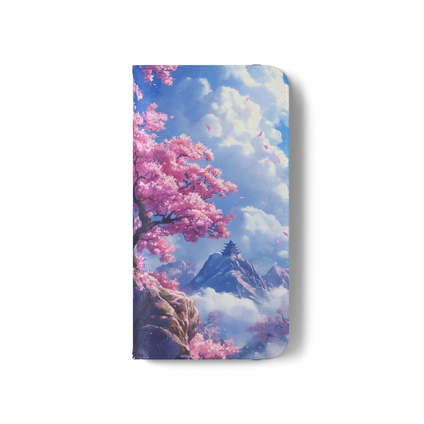 Sakura Sky Temple - Wallet Flip Case