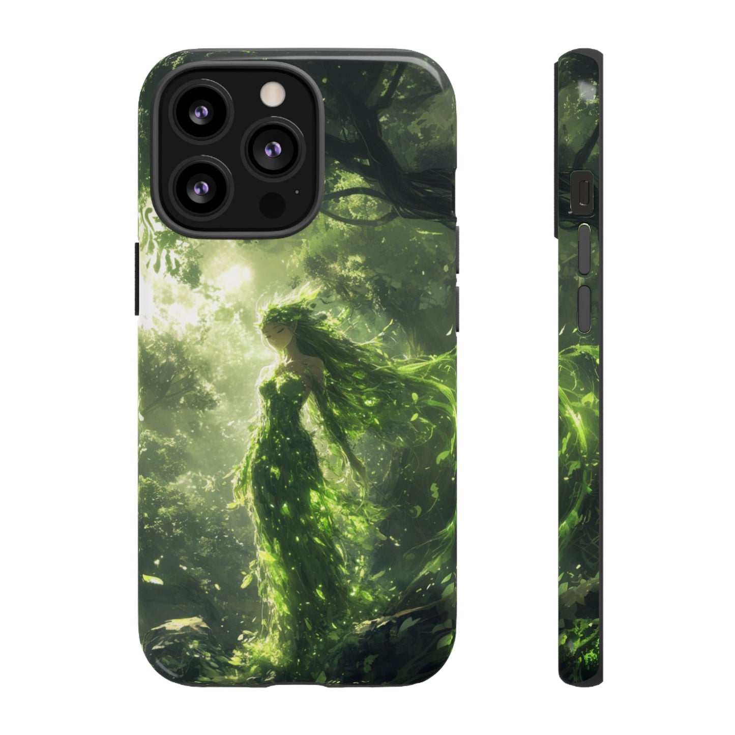 Verdant Forest Spirit - Tough iPhone Case