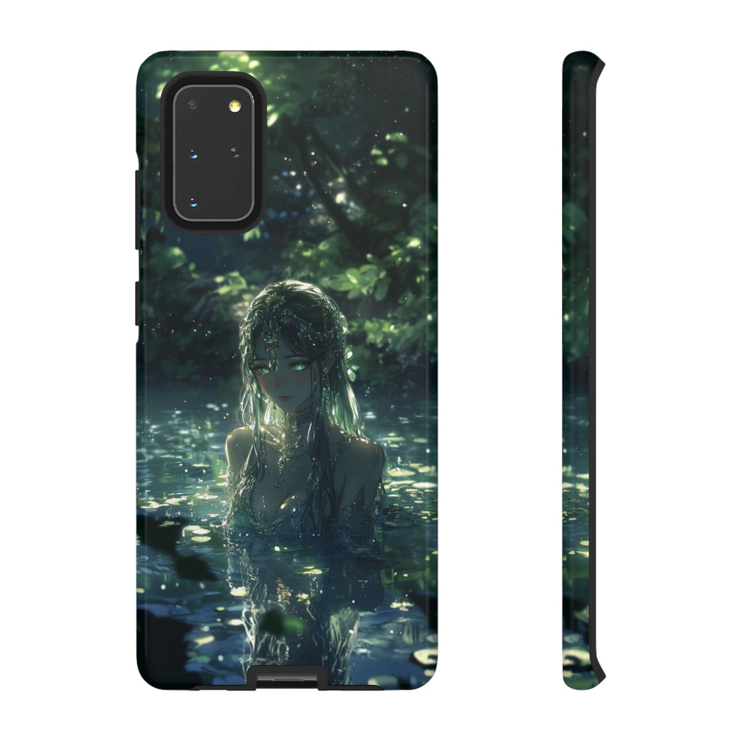 Forest Water Nymph Green Eyes Pond - Tough Samsung Galaxy Case