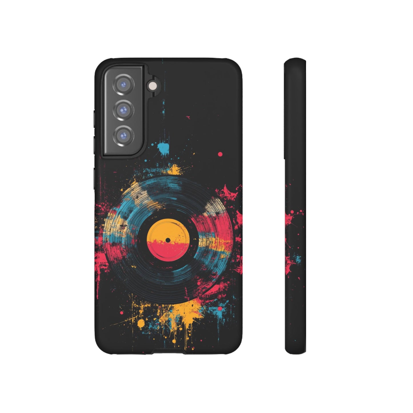 Vibrant Vinyl Record Phone Case - iPhone, Google Pixel, Samsung Galaxy