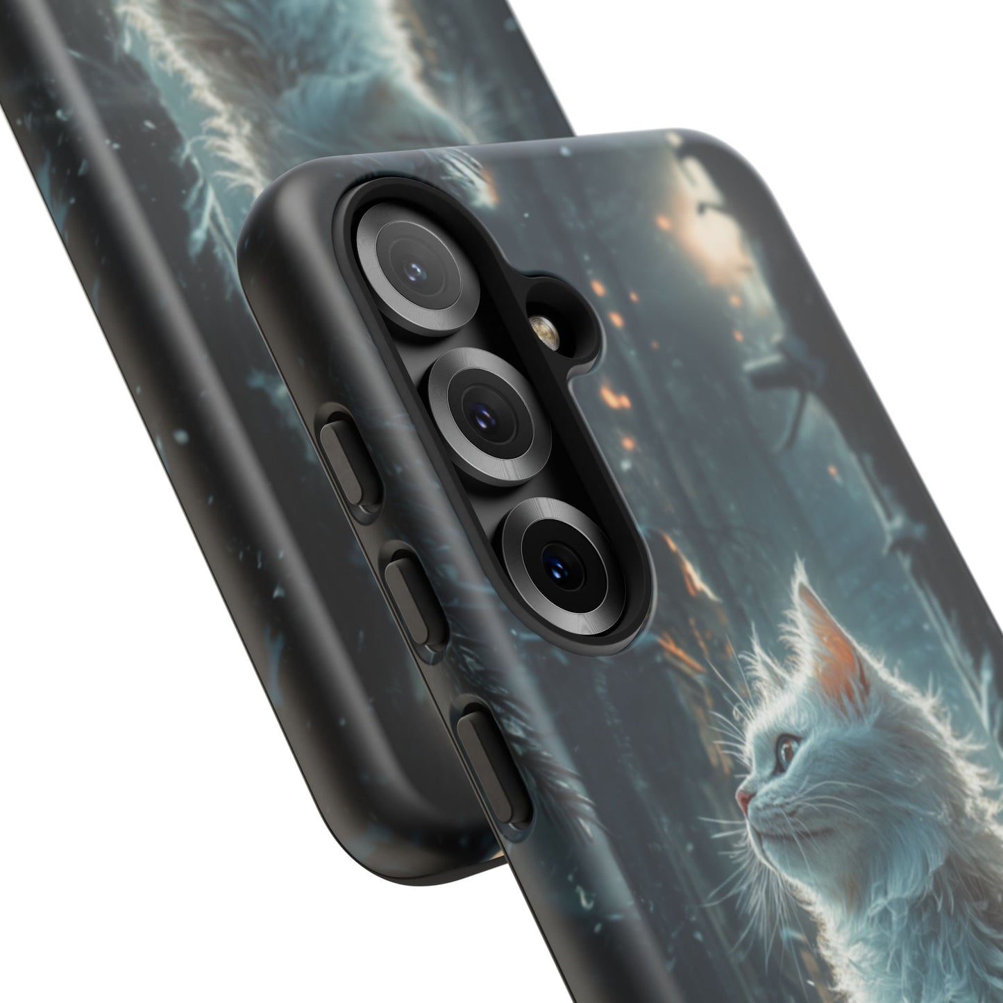 Winter Spirit Cat - Tough Samsung Galaxy Case
