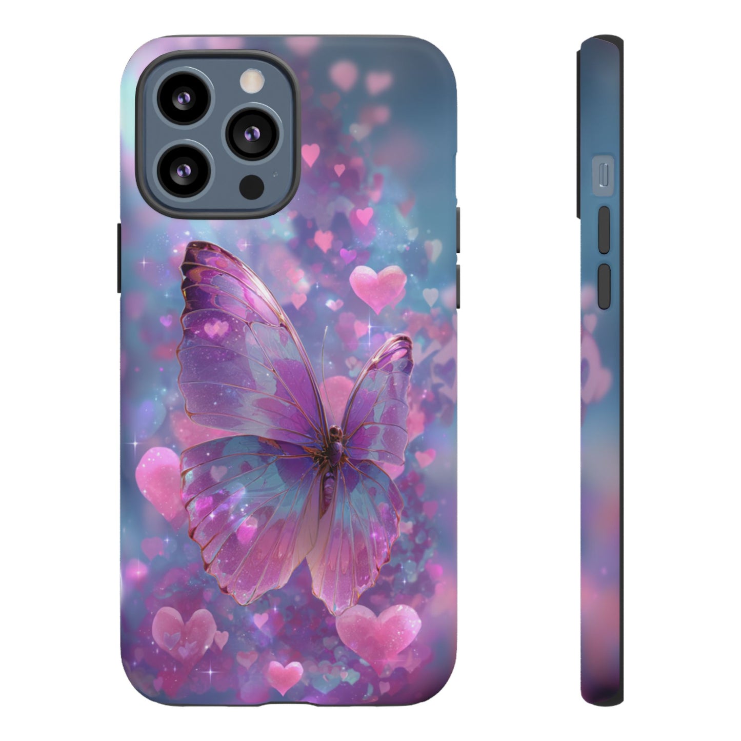 Cupid's Flutter Butterfly - Tough iPhone Case
